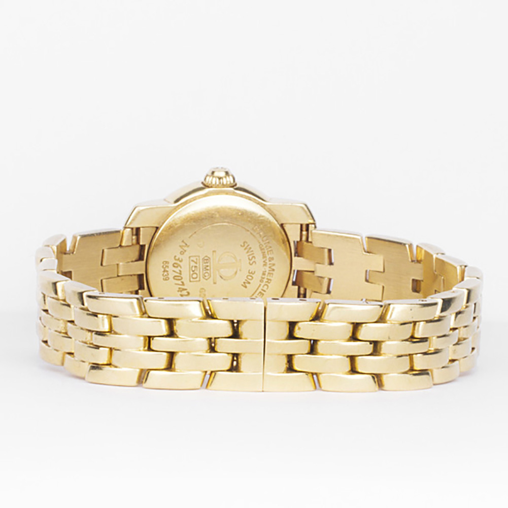 Baume & Mercier MOA08397 Capeland Quartz Female 18k yellow gold 5