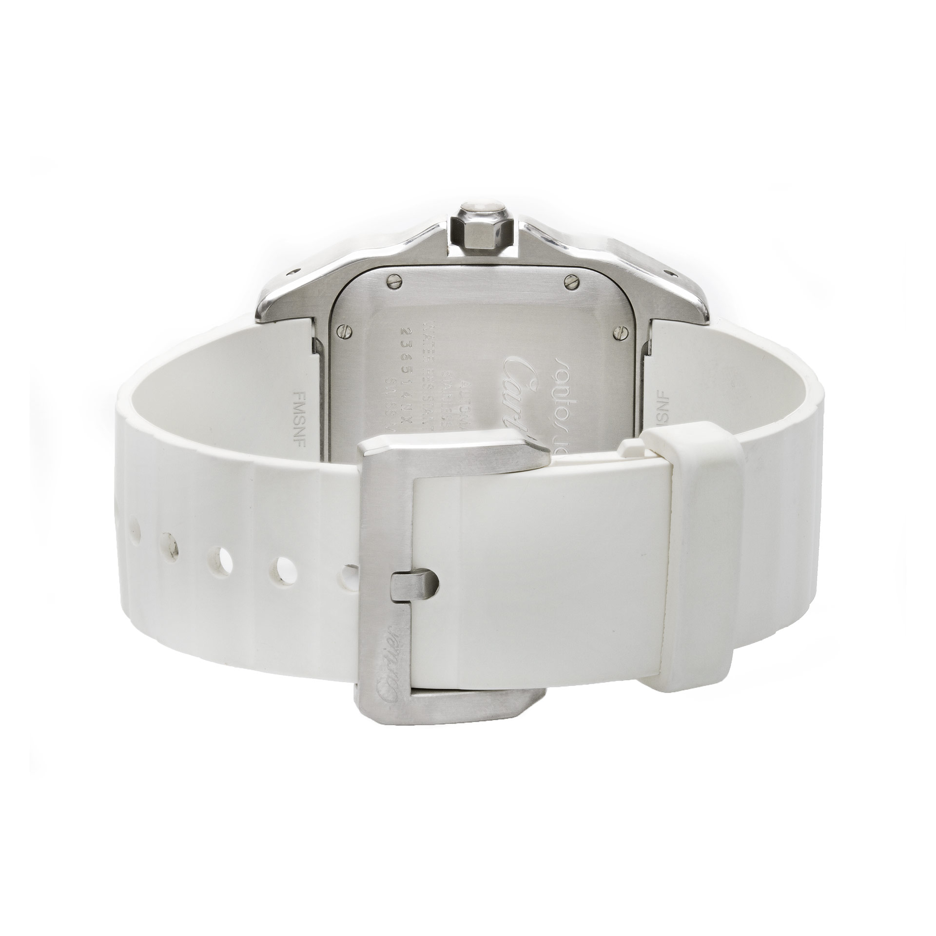 Cartier W20122U2 Santos 100 Automatic Female Stainless Steel 5