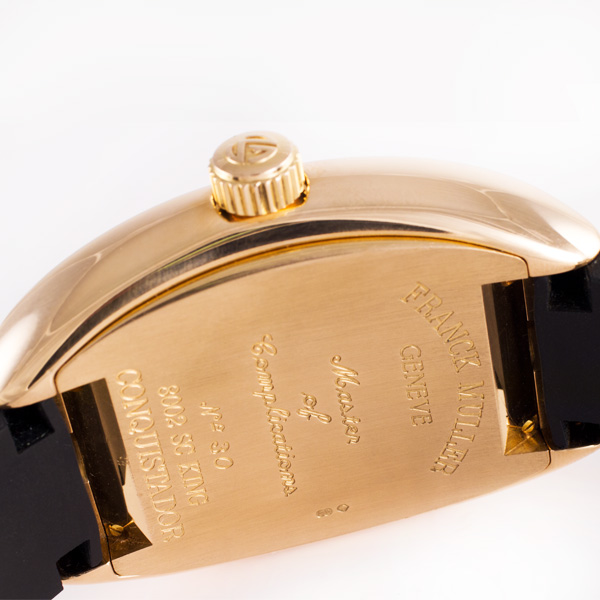 Franck Muller 8002 SC King Conquistador Automatic Male 18k rose gold 5