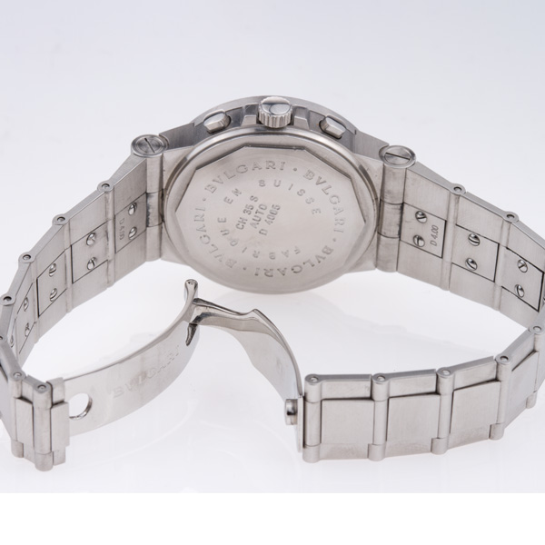 Bvlgari CH 35 S Chronograph Automatic Male Stainless Steel 5