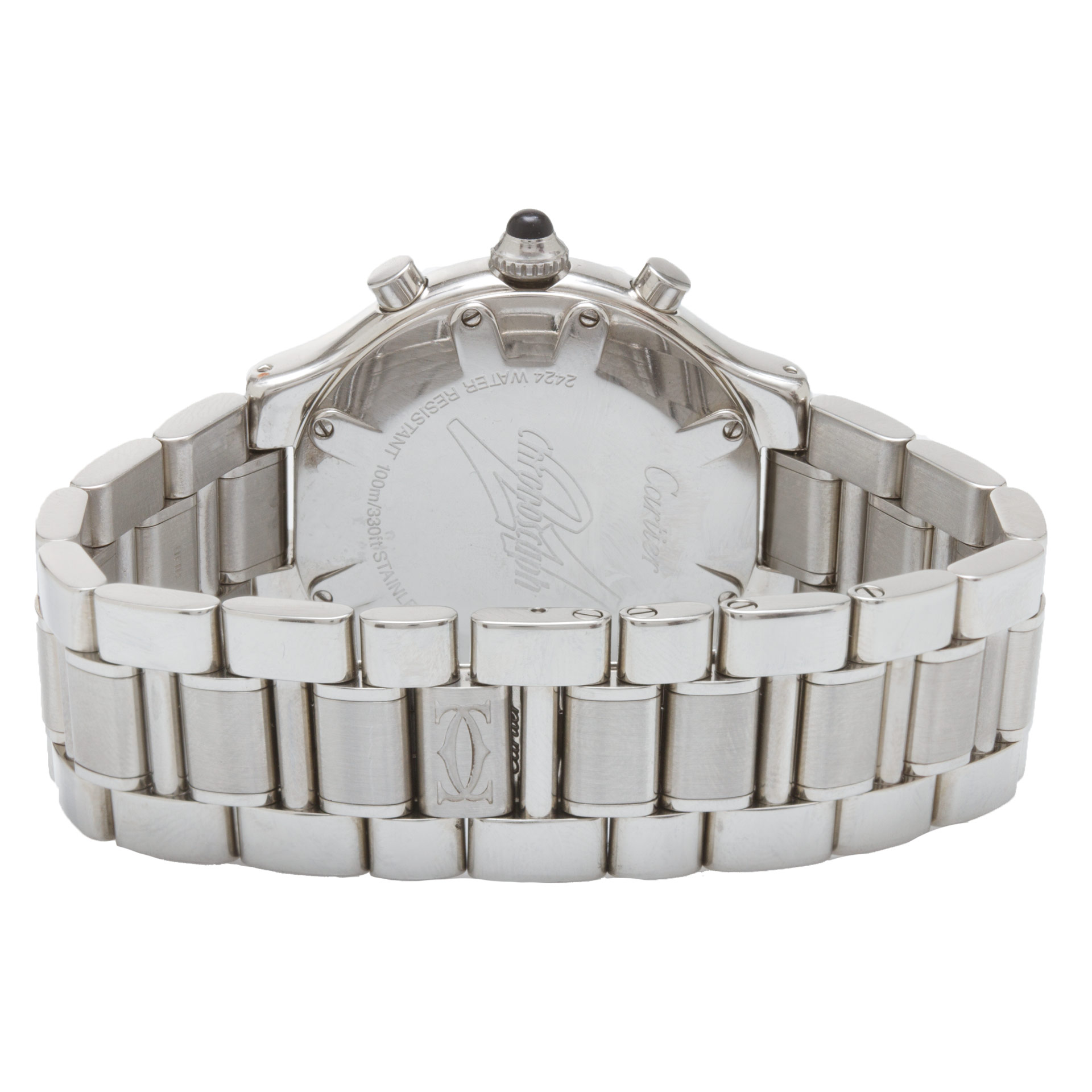 Cartier w10172t2. Chronoscaph Quartz Male Stainless Steel 5