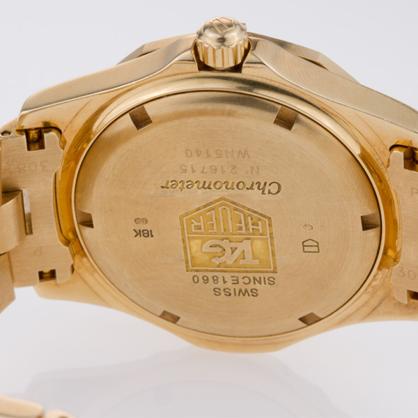 Tag Heuer wn5140 2000 Automatic Unisex 18k yellow gold 5