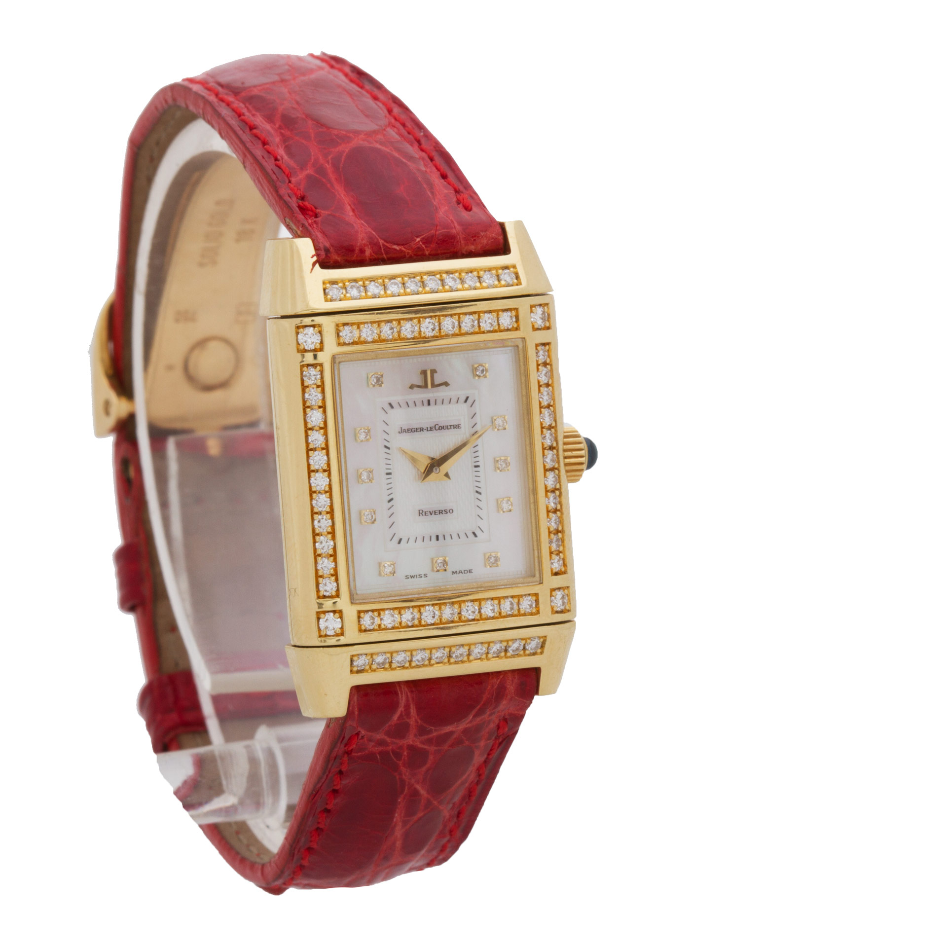 Jaeger LeCoultre 267.1.86 Reverso Manual Female 18k yellow gold 5
