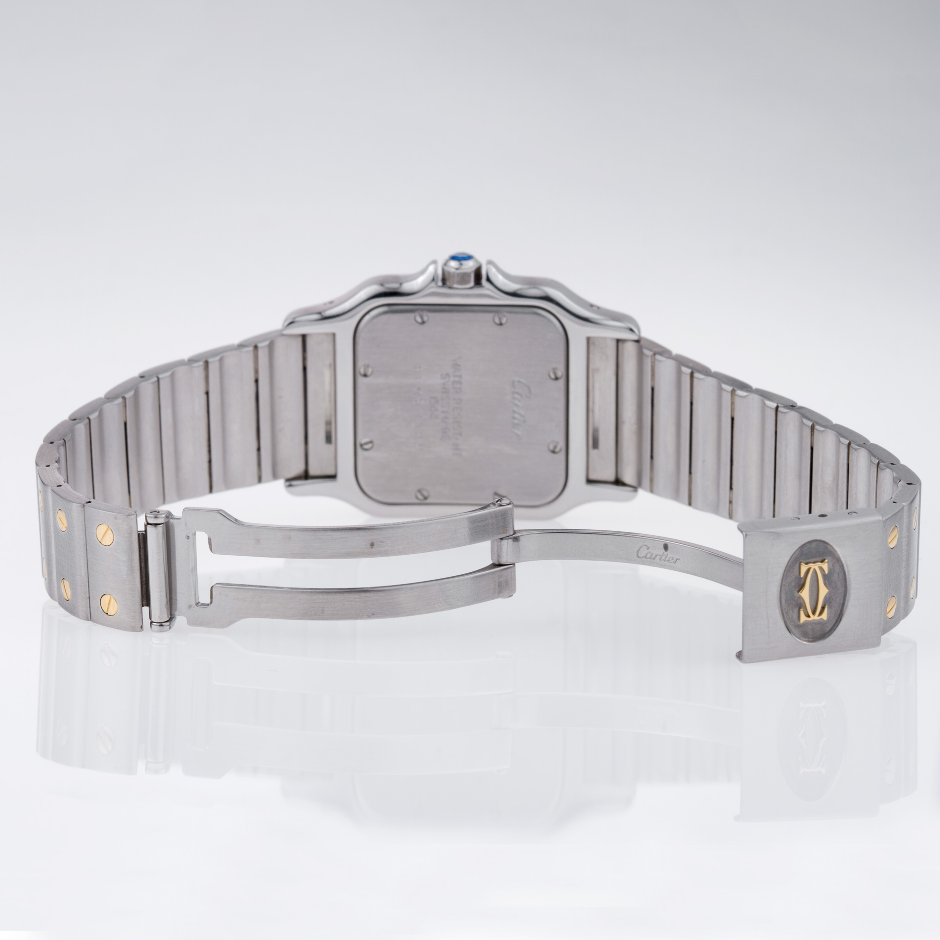 Cartier BB082689 Santos Quartz Male Stainless Steel 5