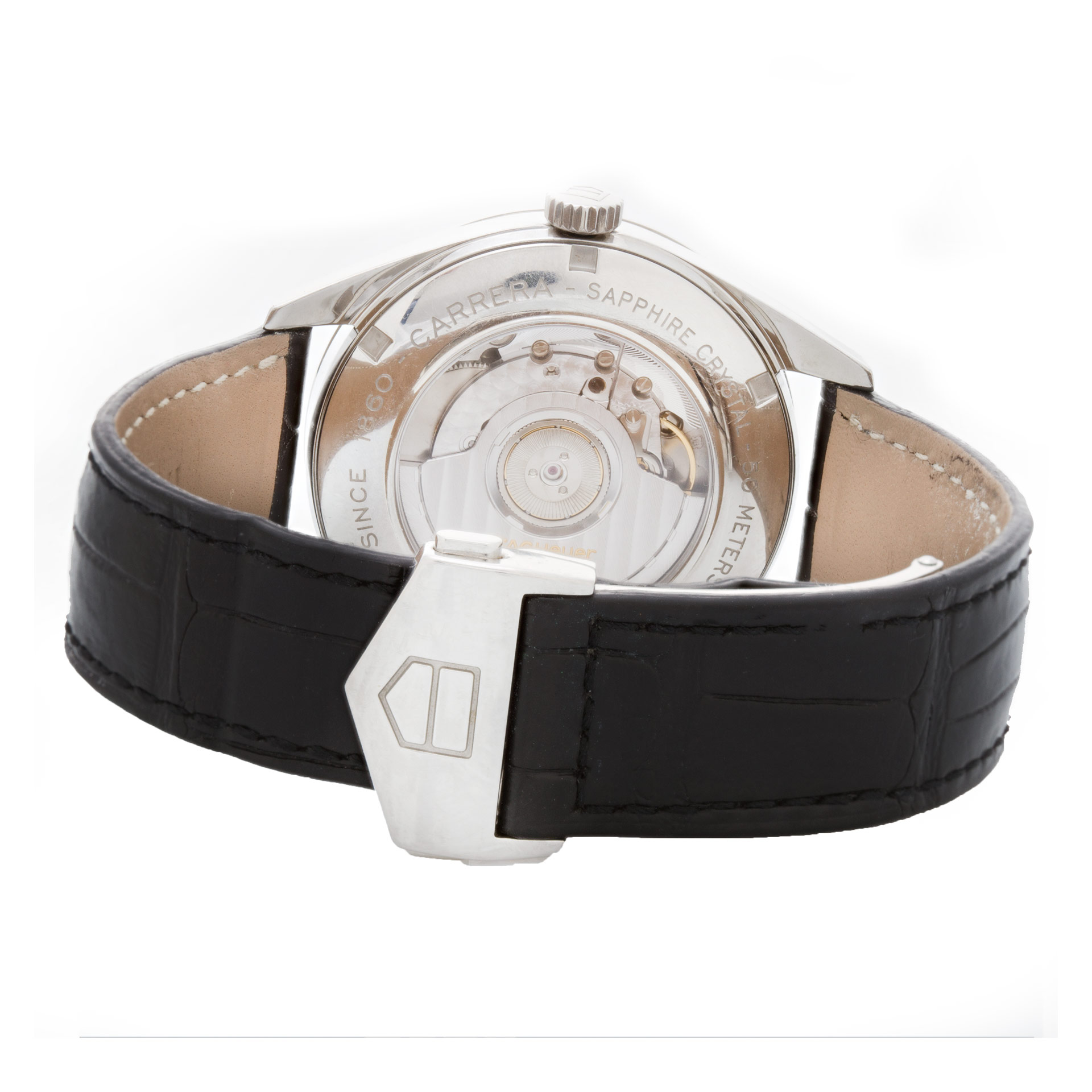 Tag Heuer wv2115-0 Carrera Automatic Male Stainless Steel 5