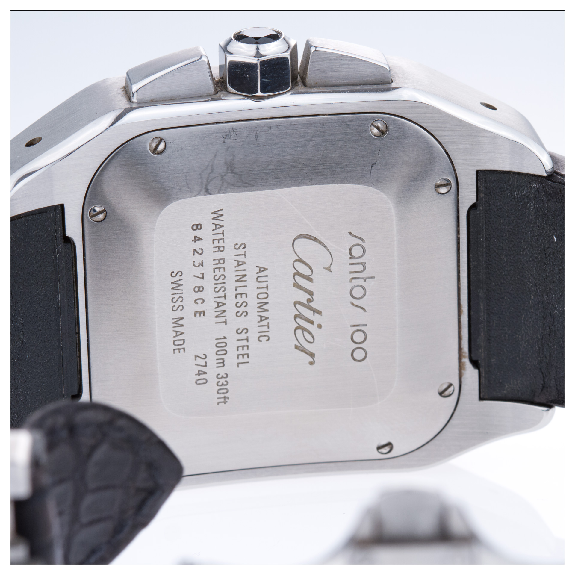 Cartier W20090X8 Santos 100 Automatic Male Stainless Steel 5