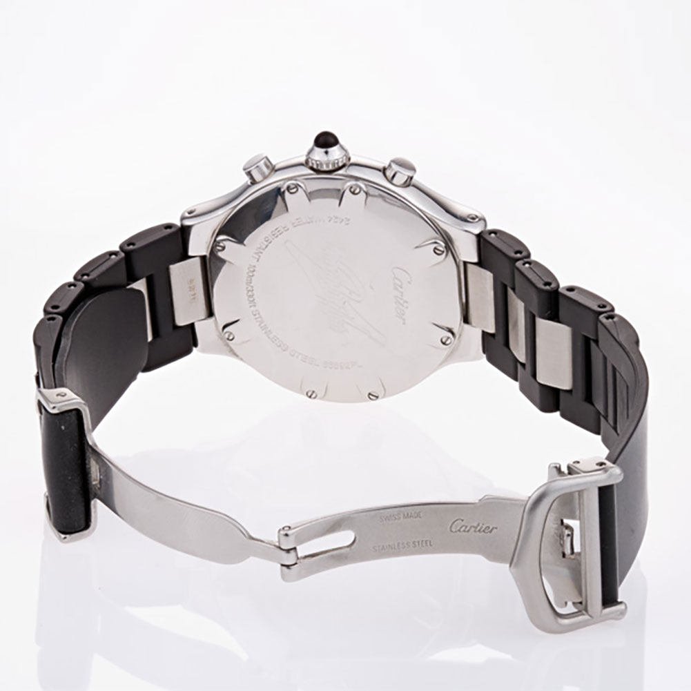 Cartier w510125u2 Chronoscaph 21 Quartz Unisex Stainless Steel 5