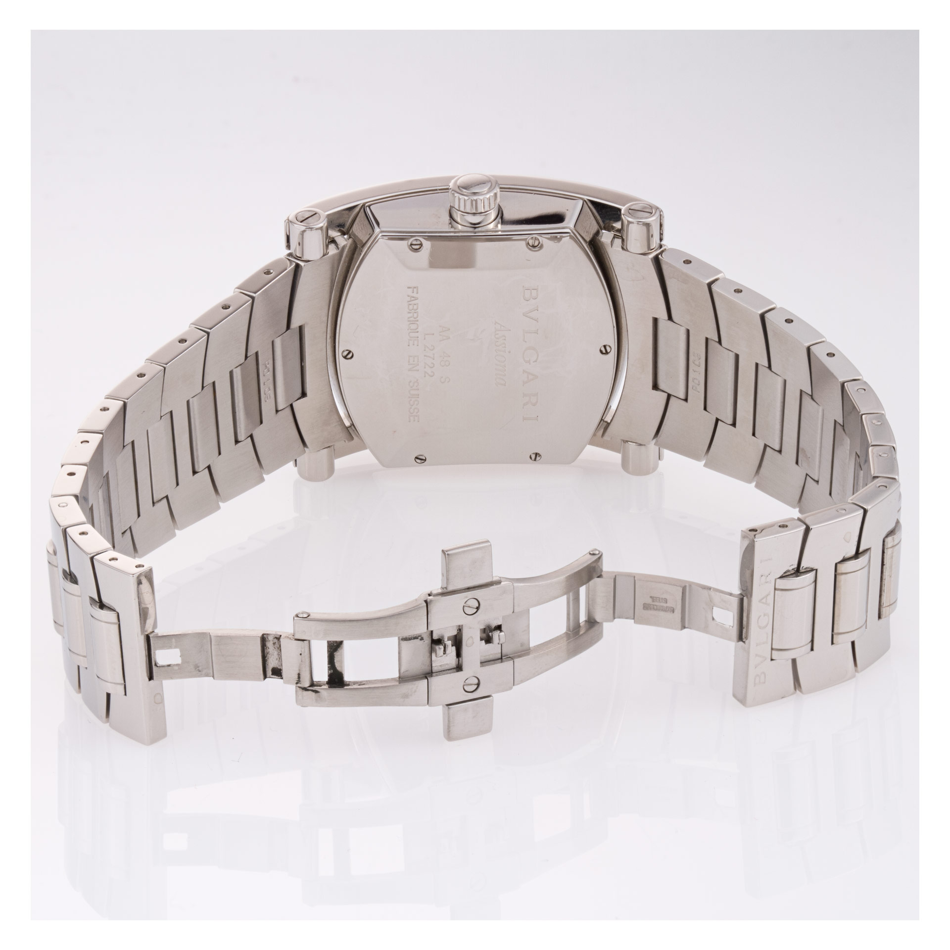 Bvlgari AA 48 S Assioma Automatic Male Stainless Steel 5