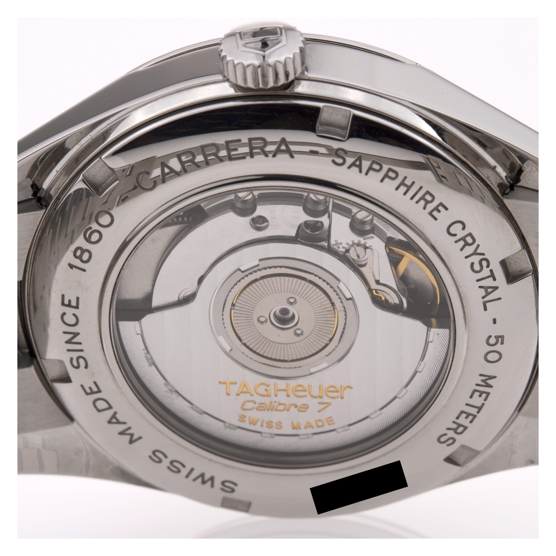 Tag Heuer WV2115.BA0787 Carrera Automatic Male Stainless Steel 5