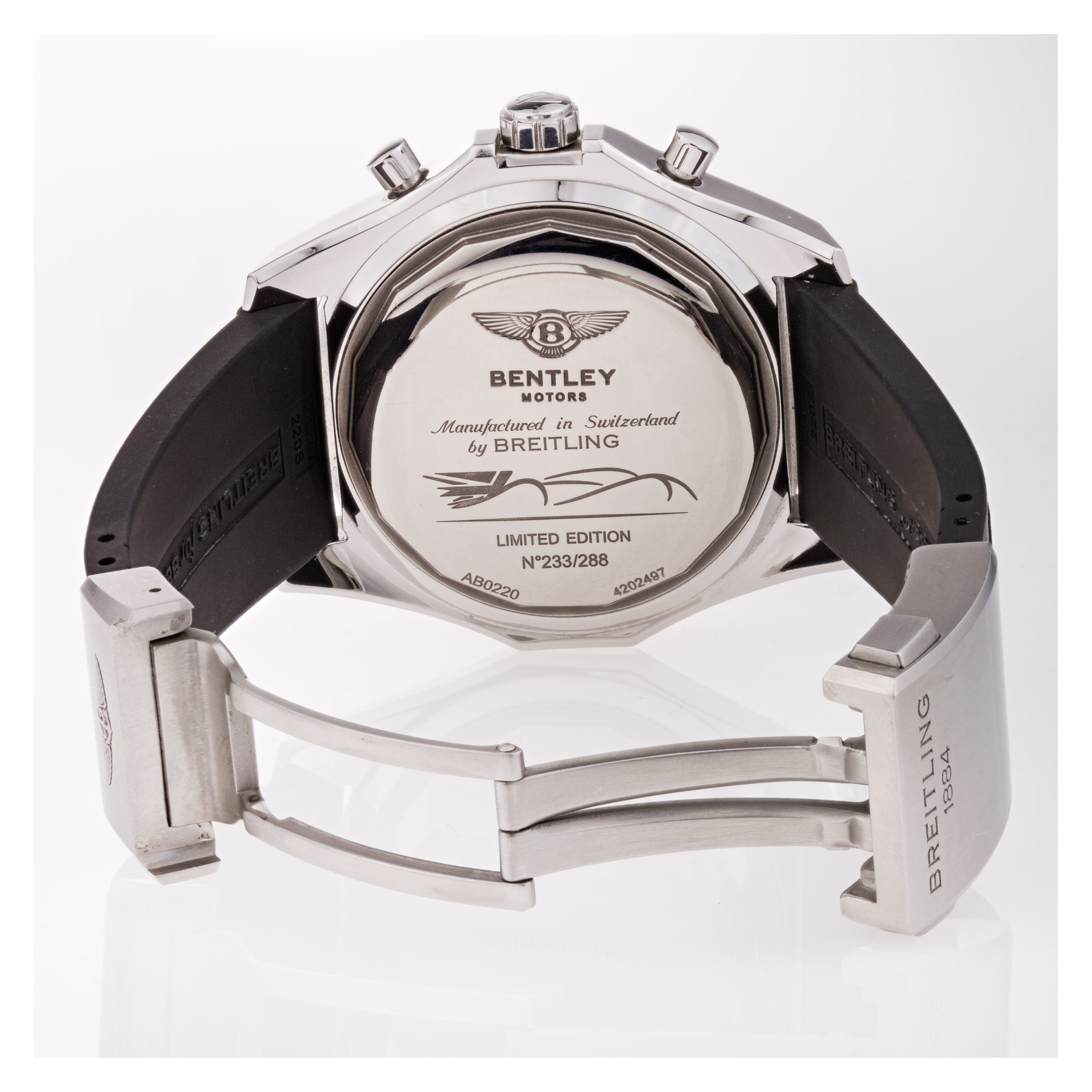 Breitling AB0220 Bentley Manual Male Stainless Steel 5