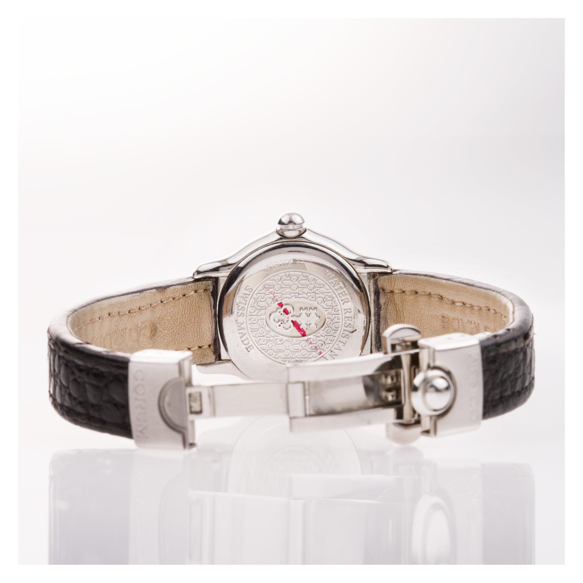 Corum 812450 Bubble Quartz Female Stainless Steel 5