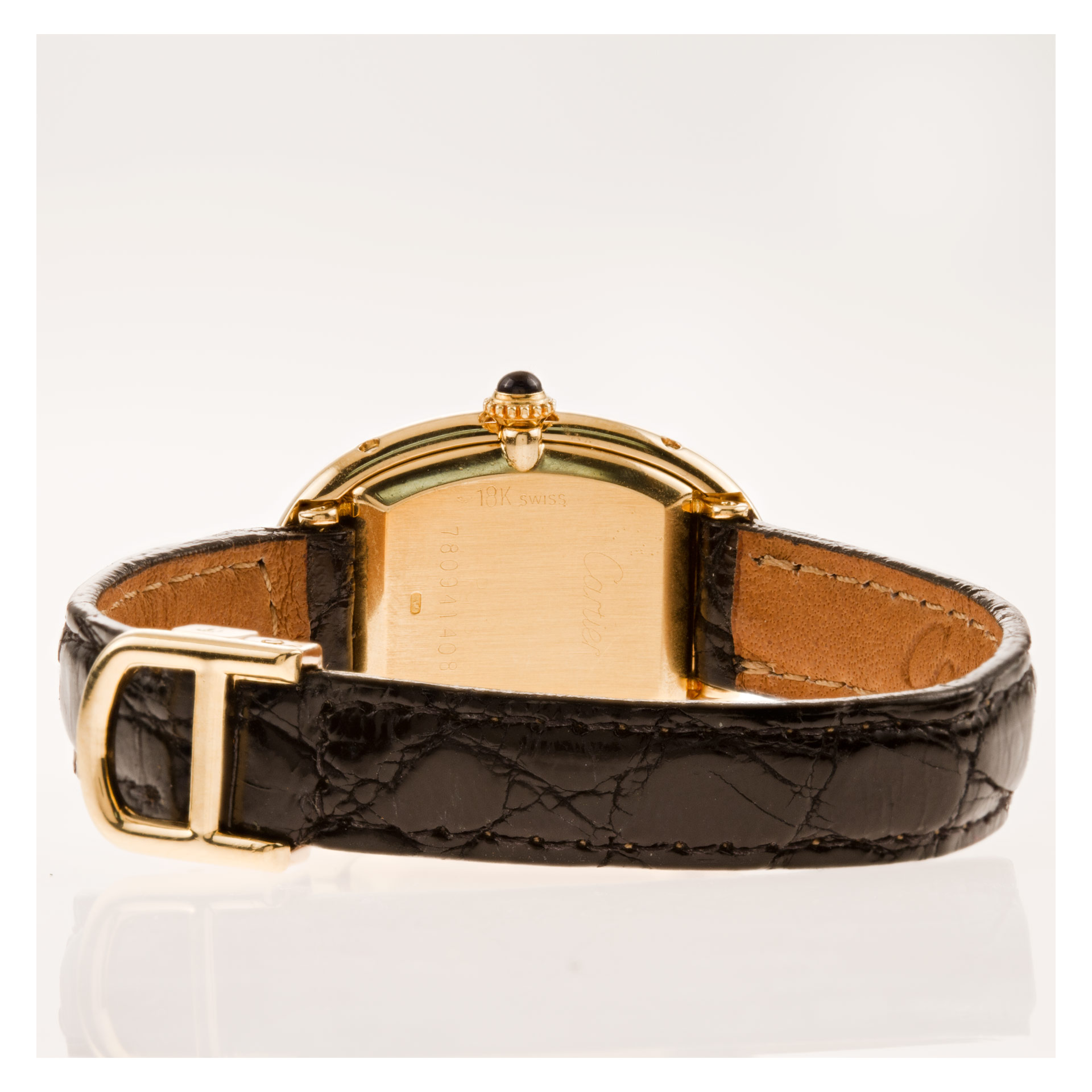 Cartier W8000017 Baignoire Manual Female 18k yellow gold 5