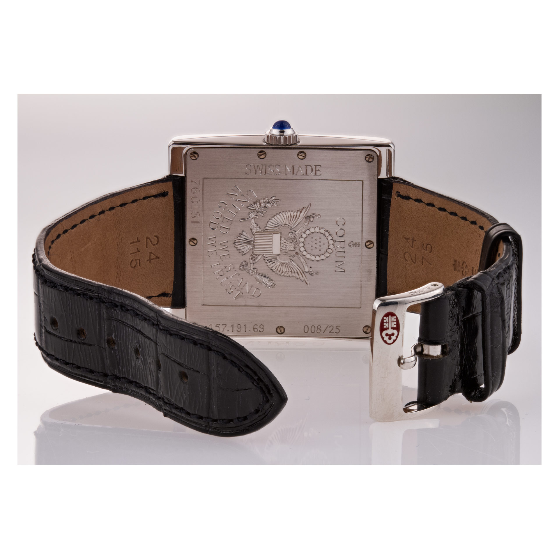 Corum 157.191.69 Buckingham Manual Unisex 18k White Gold 5