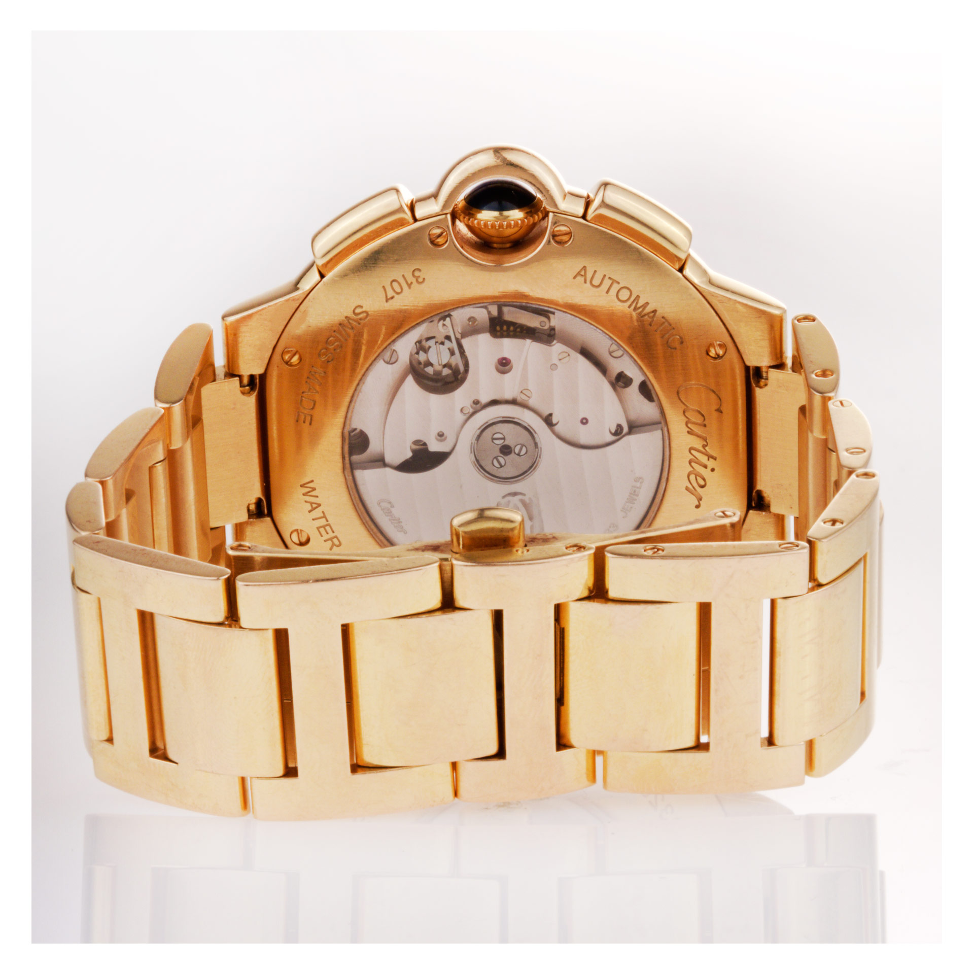 Cartier W6920010 Ballon Bleu Automatic Male 18k Pink Gold 5
