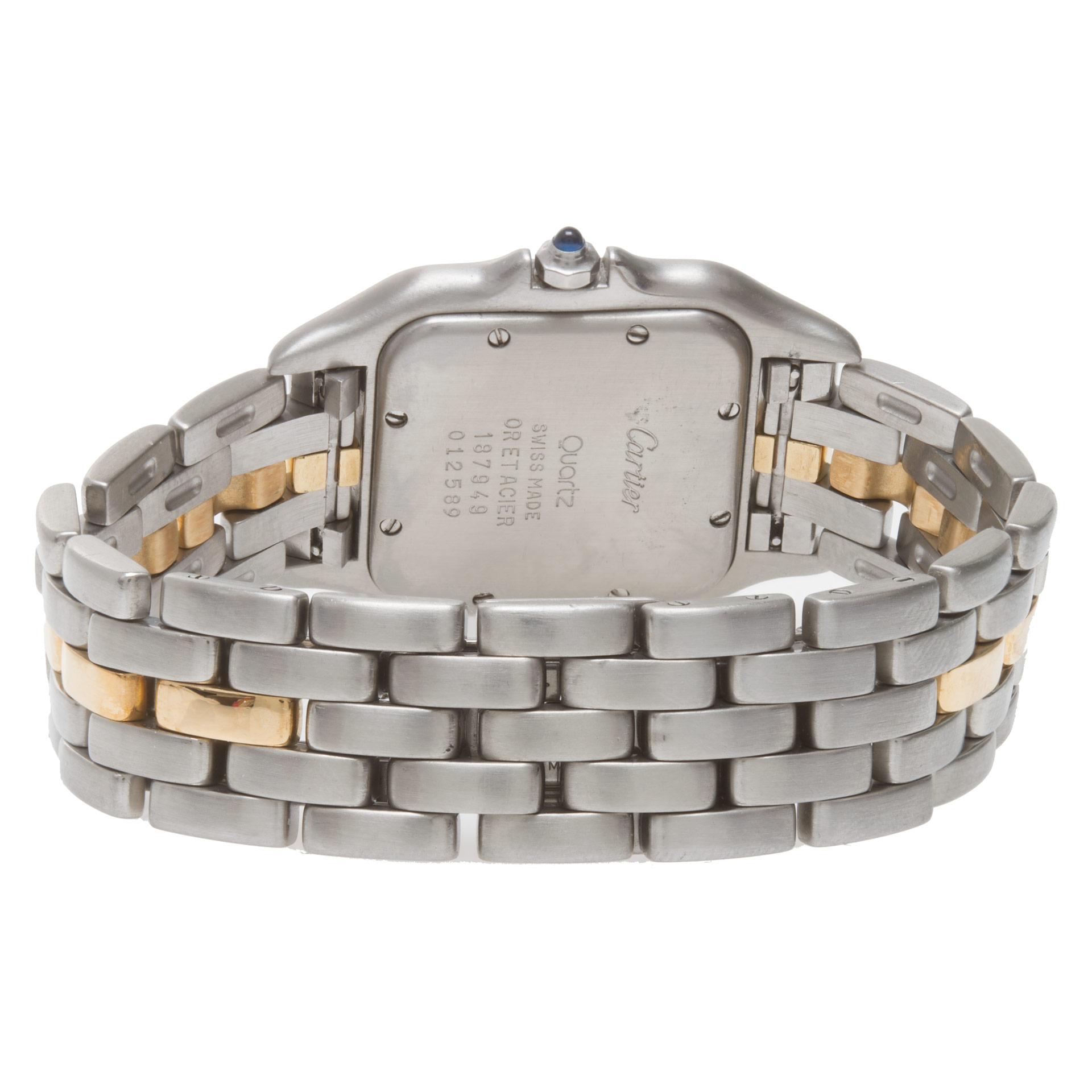 Cartier  W25028B Panthere Quartz Unisex Stainless Steel 5