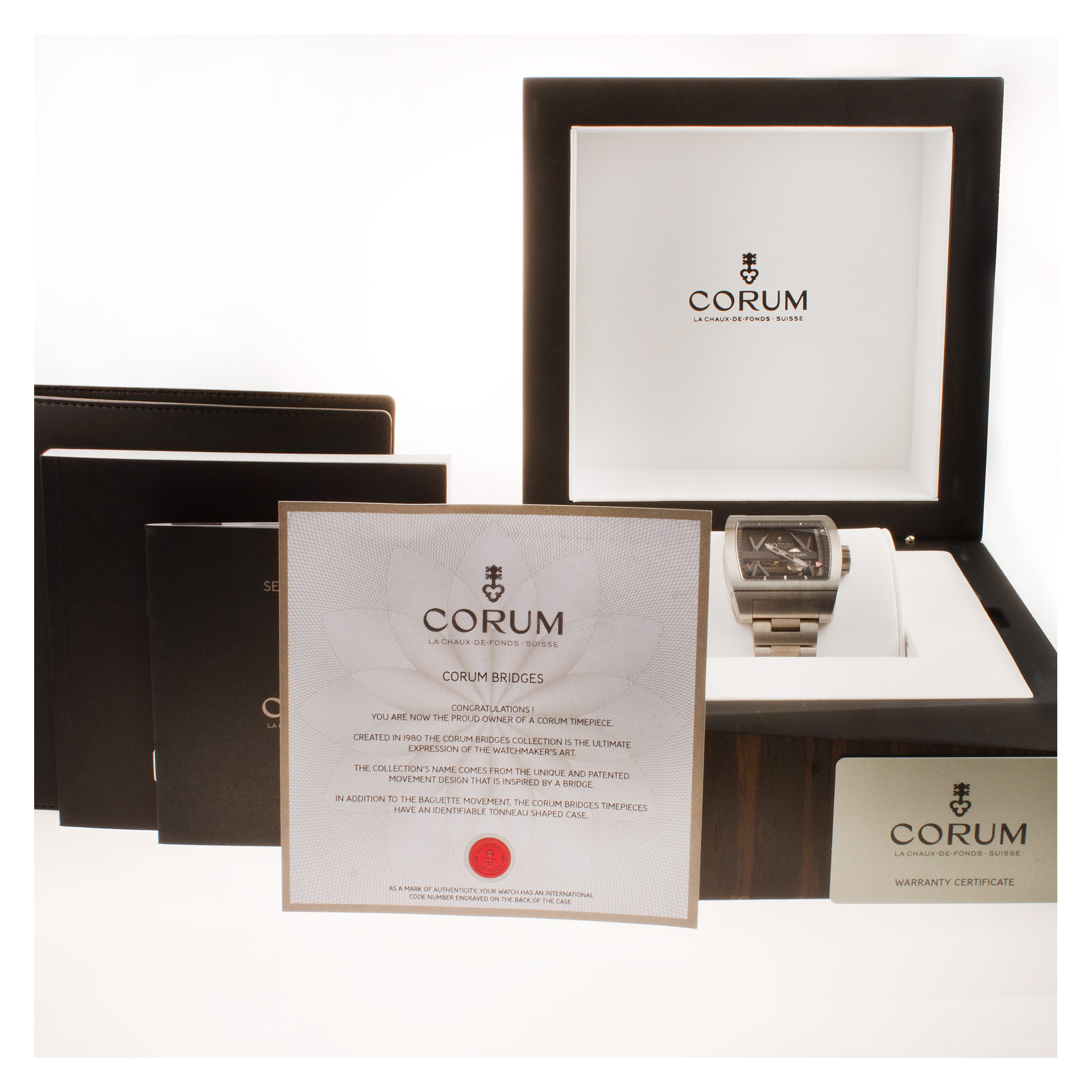 Corum 107.101.04/v2500000 Tri Bridge Automatic Male Titanium 5