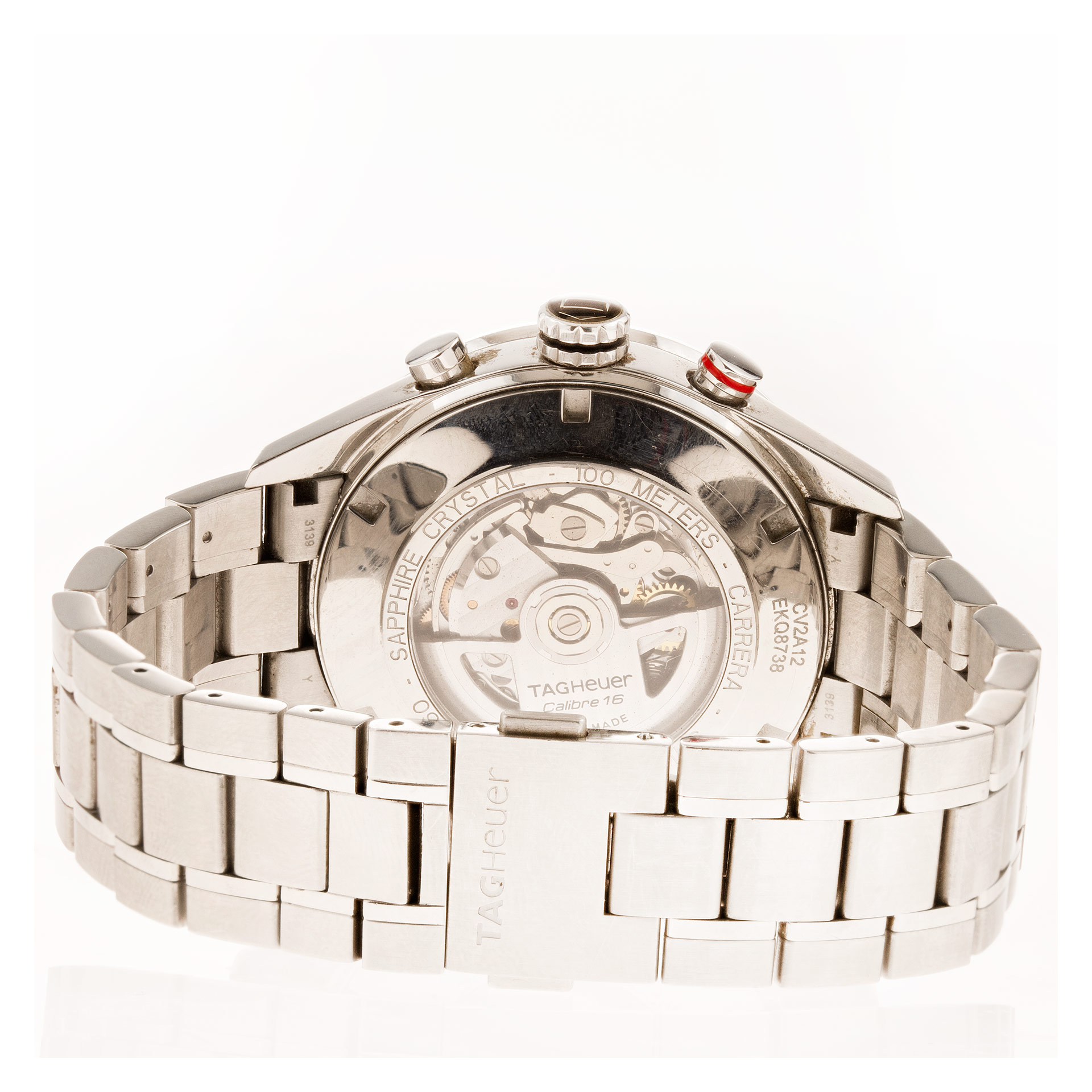 Tag Heuer CV2A12.Ba0796 Carrera Automatic Male Stainless Steel 5