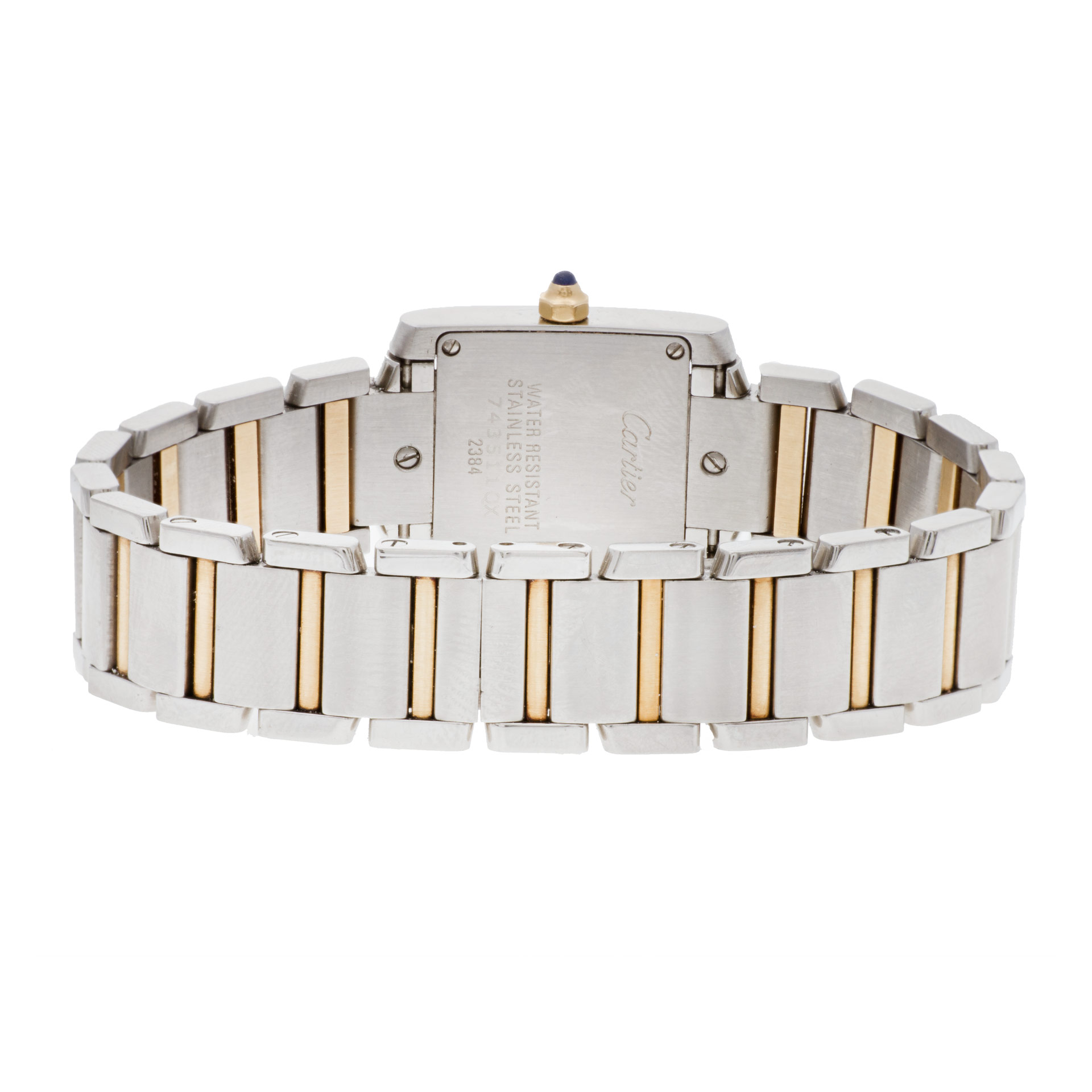 Cartier W51007Q4 Tank Francaise Quartz Female Stainless Steel 5