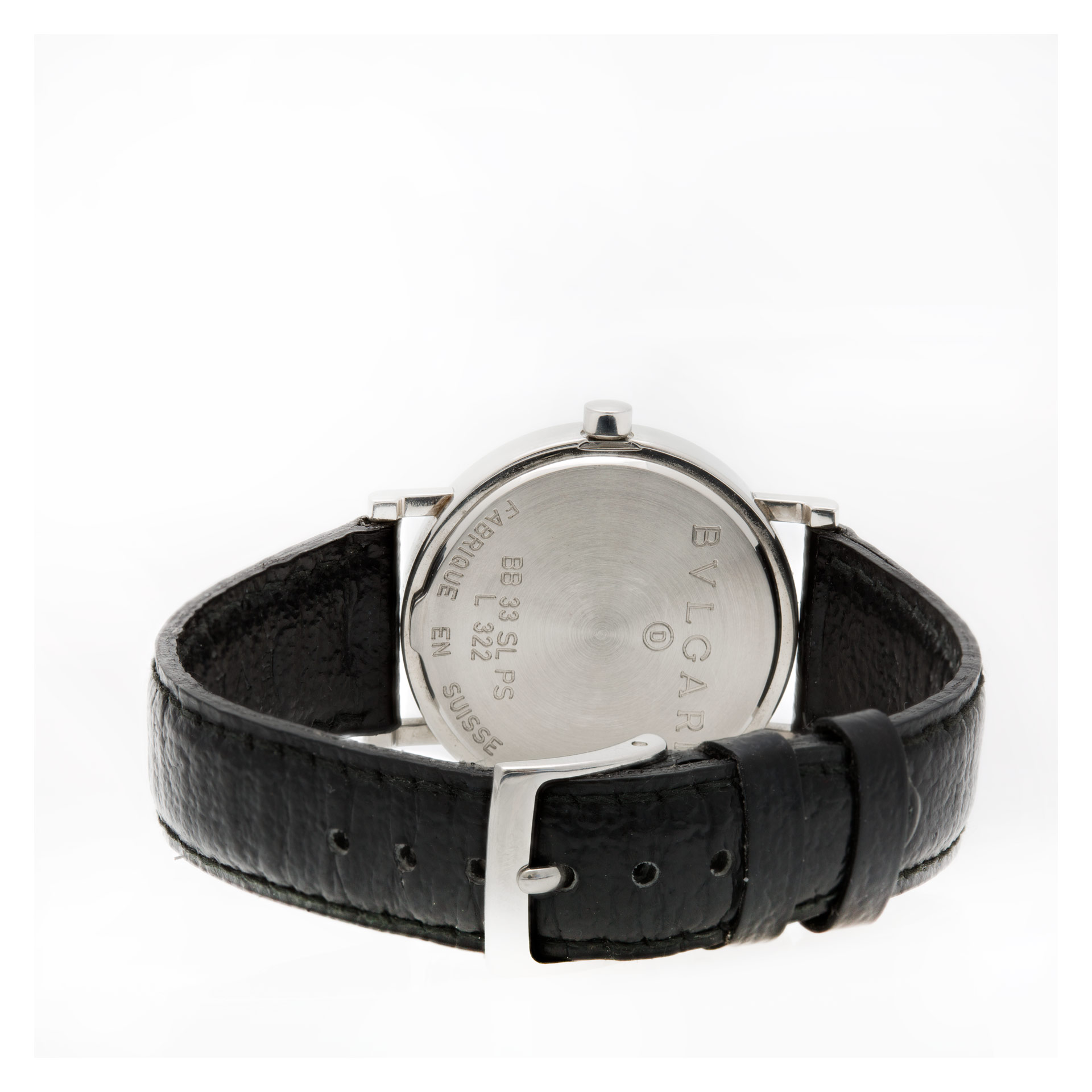 Bvlgari BB 33 SL PS Diagono Quartz Unisex Stainless Steel 5