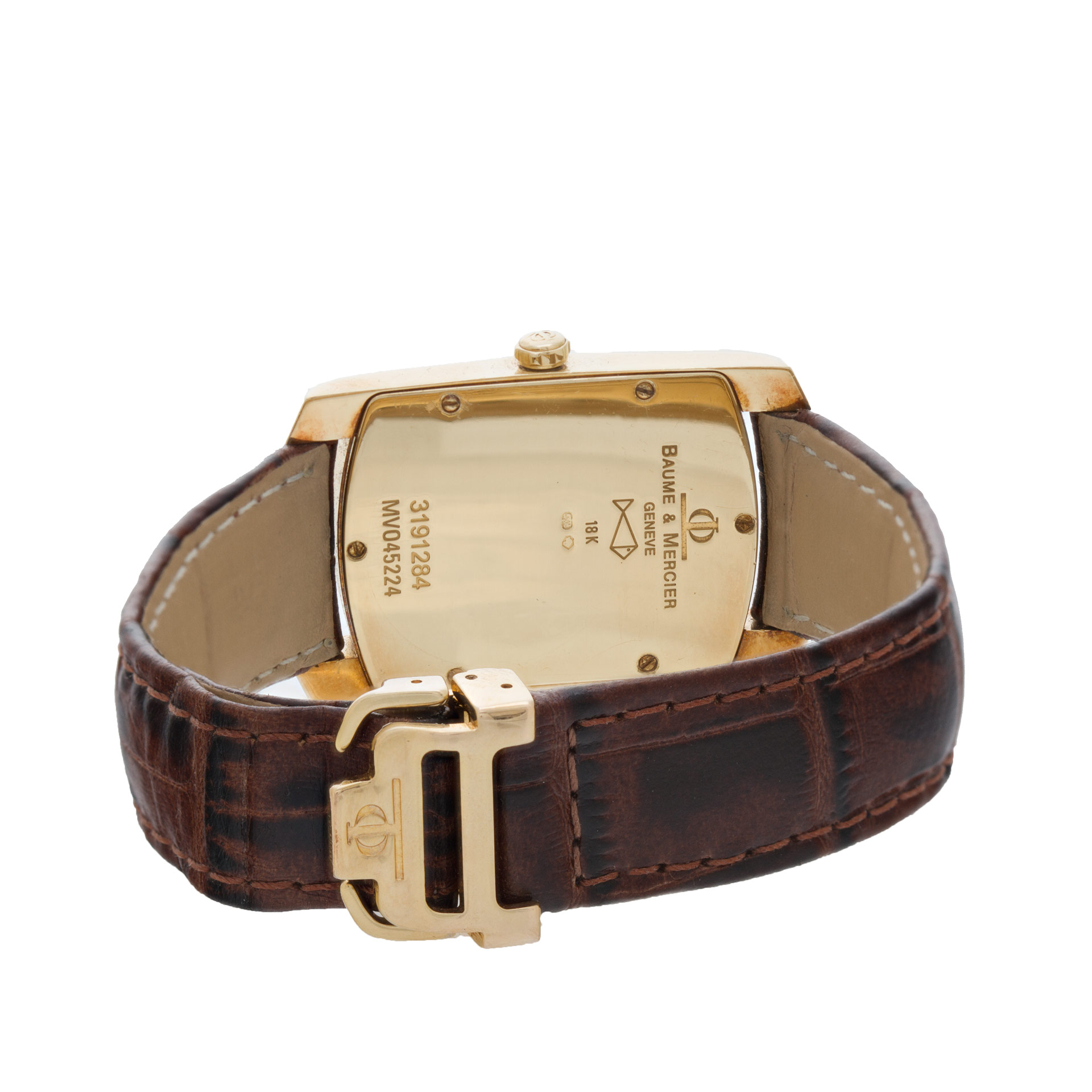 Baume & Mercier mvd045224 Hampton Milleis Quartz Unisex 18k yellow gold 5