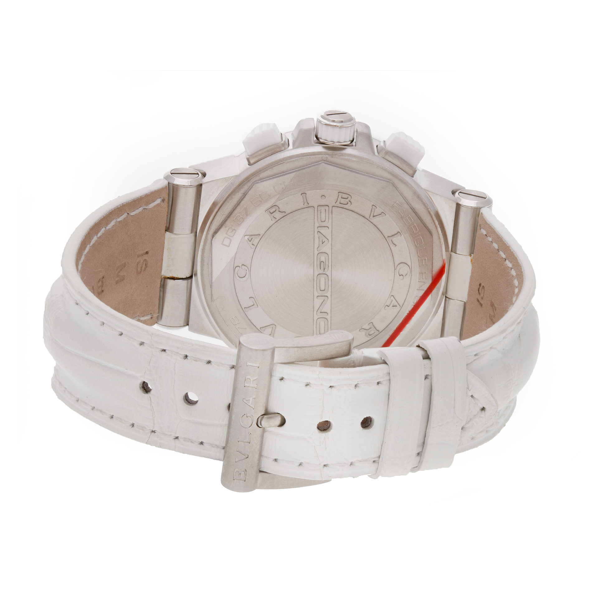 Bvlgari DG 37 SC CH Diagono Quartz Female Stainless Steel 5