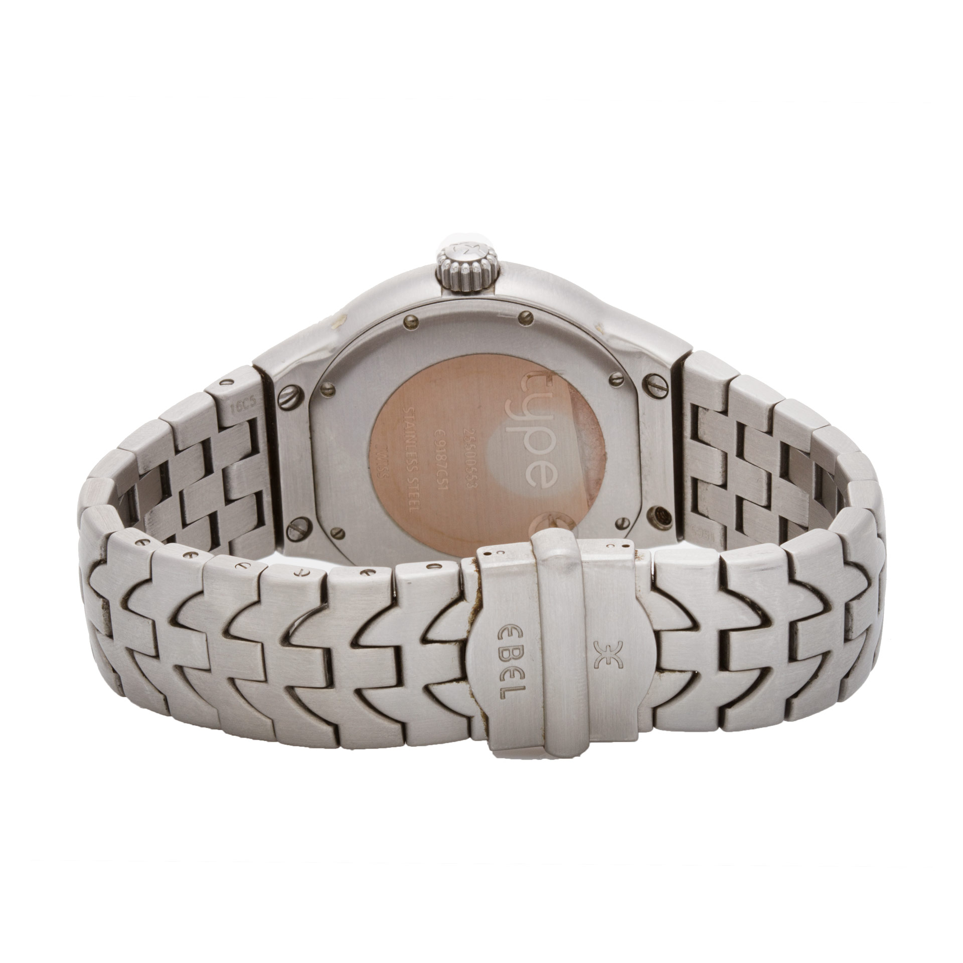 Ebel E9187C51 Type E Quartz Male Stainless Steel 5