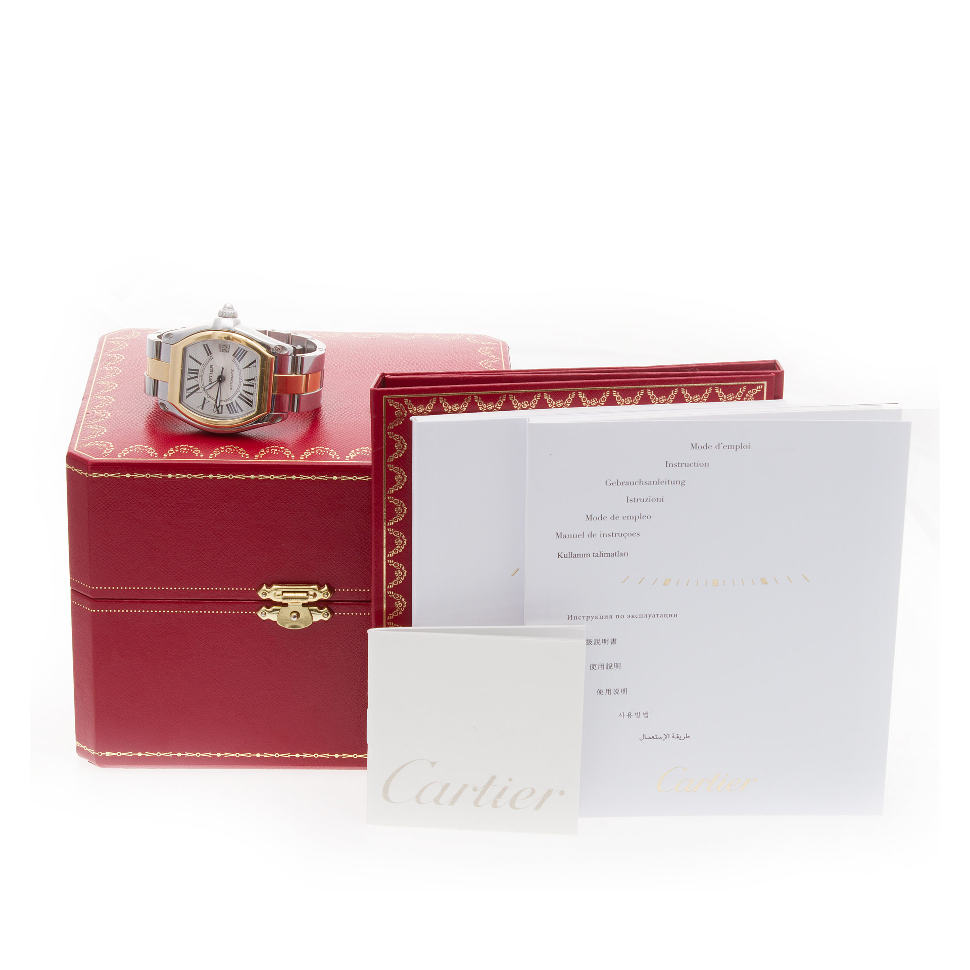 Cartier W62031Y4 Roadster Automatic Unisex Stainless Steel 5