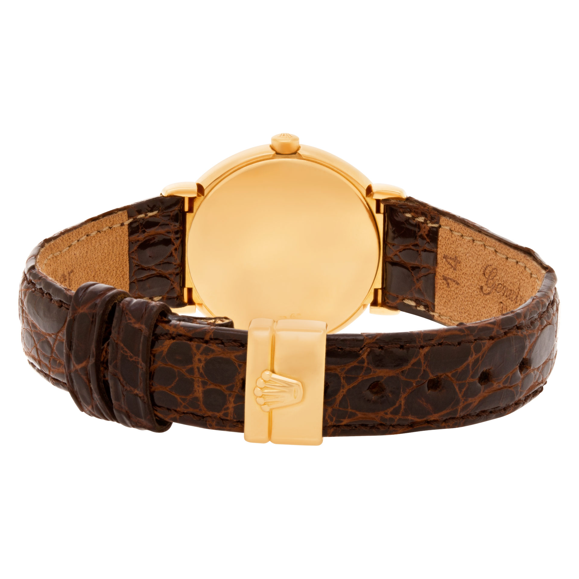 Rolex 6621 Cellini Quartz Female 18k yellow gold 5