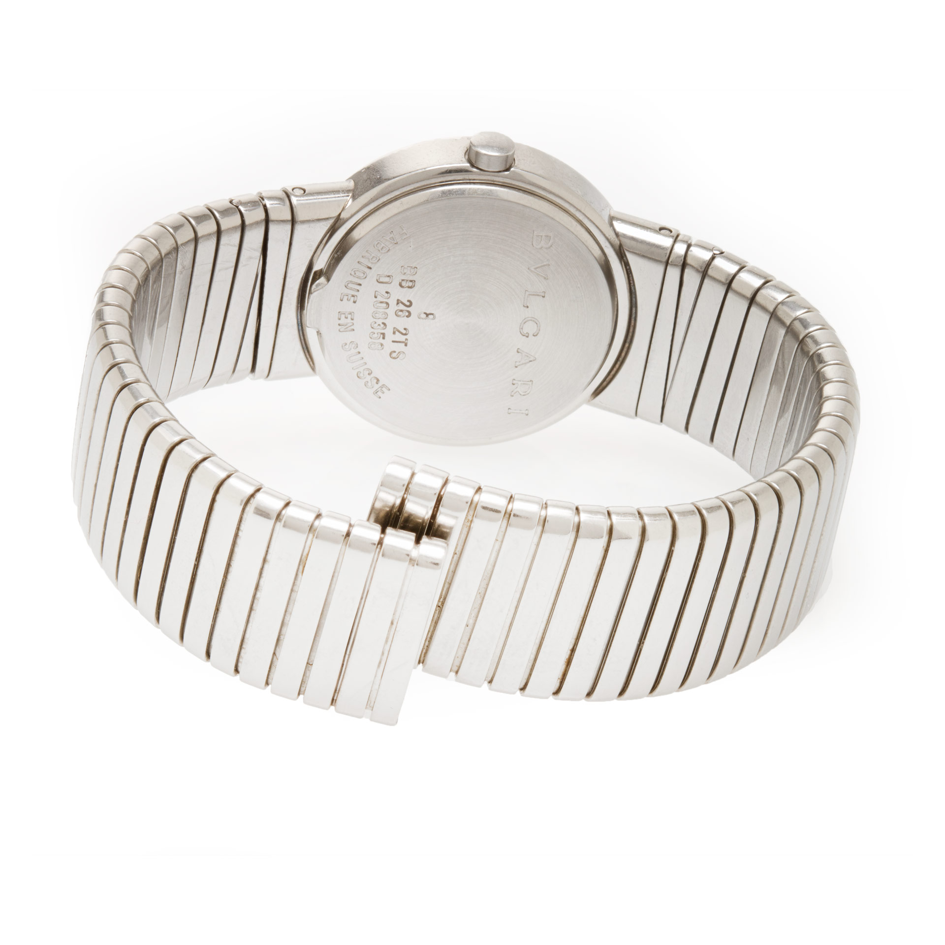 Bvlgari bb262ts Tubogas Quartz Female Stainless Steel 5