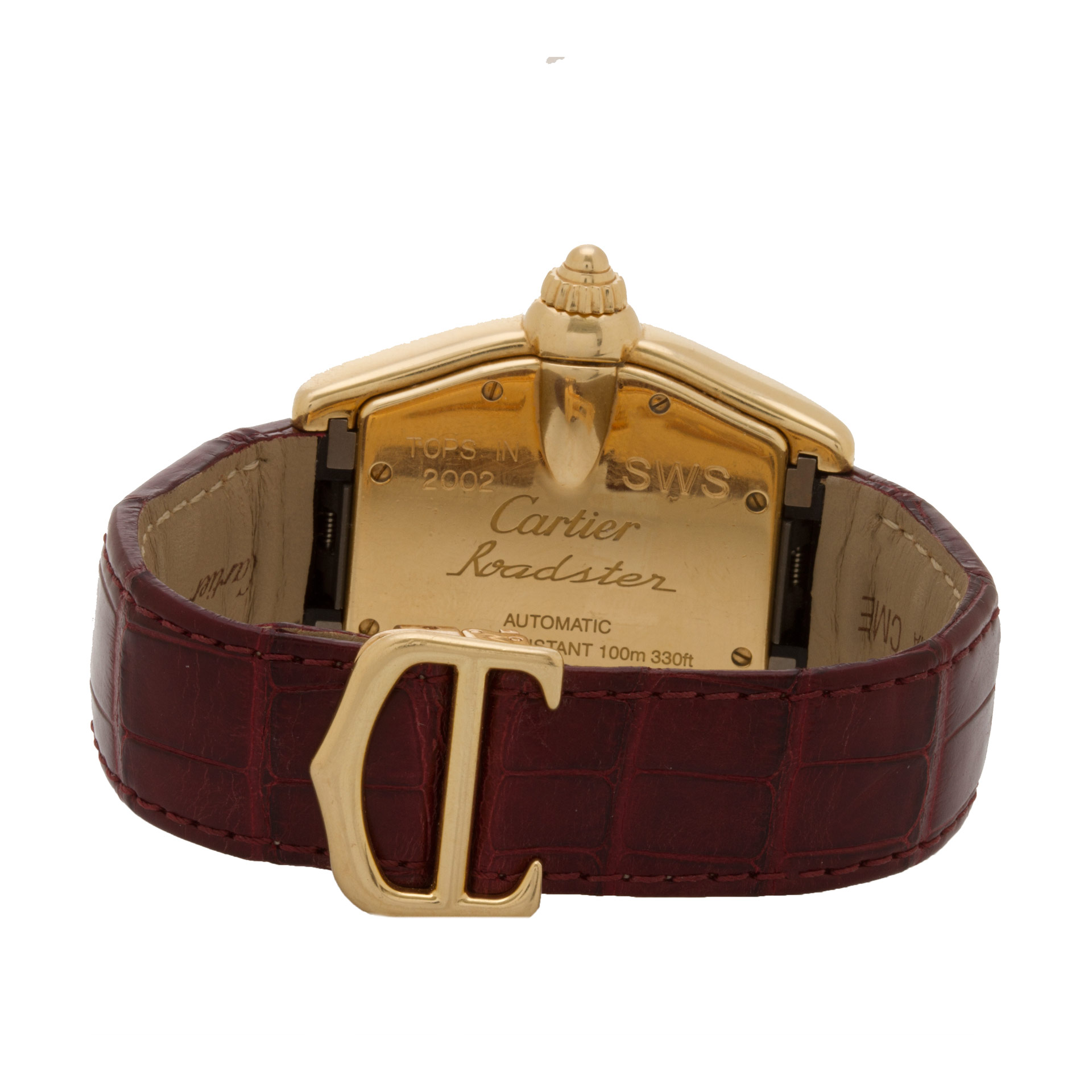 Cartier W62005V2 Roadster Automatic Unisex 18k yellow gold 5