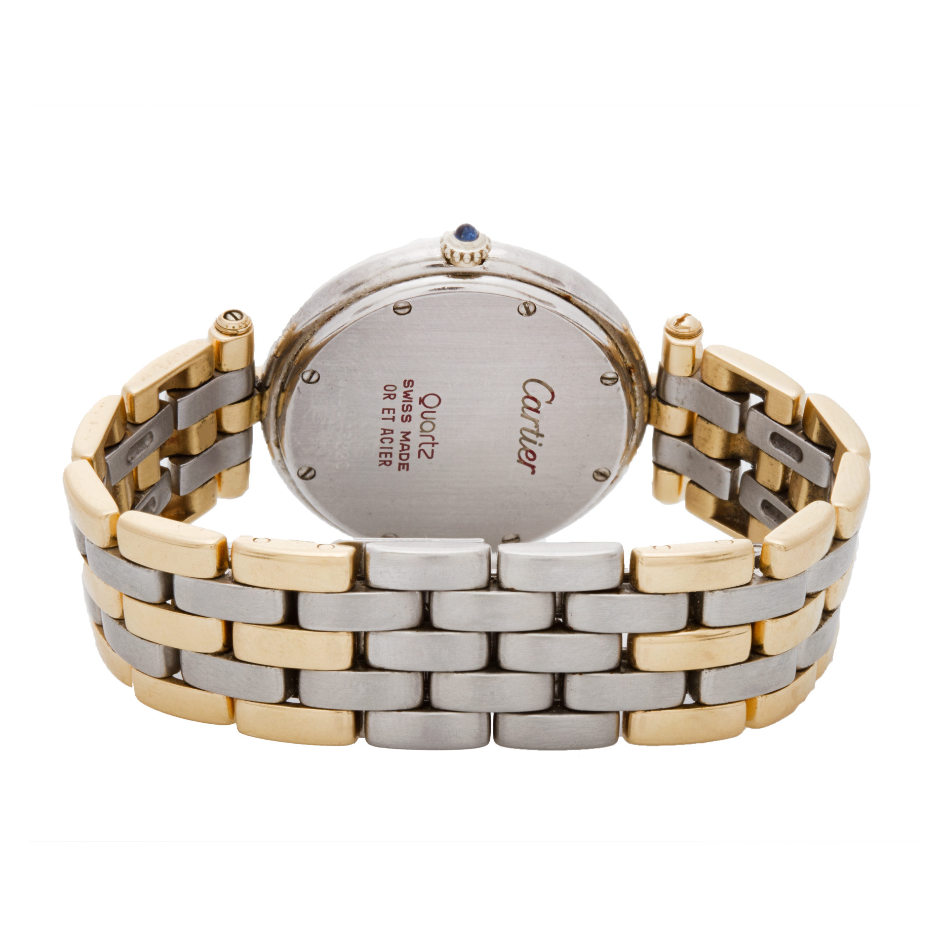 Cartier 839643226 VLC Quartz Male 18k gold & Stainless Steel 5