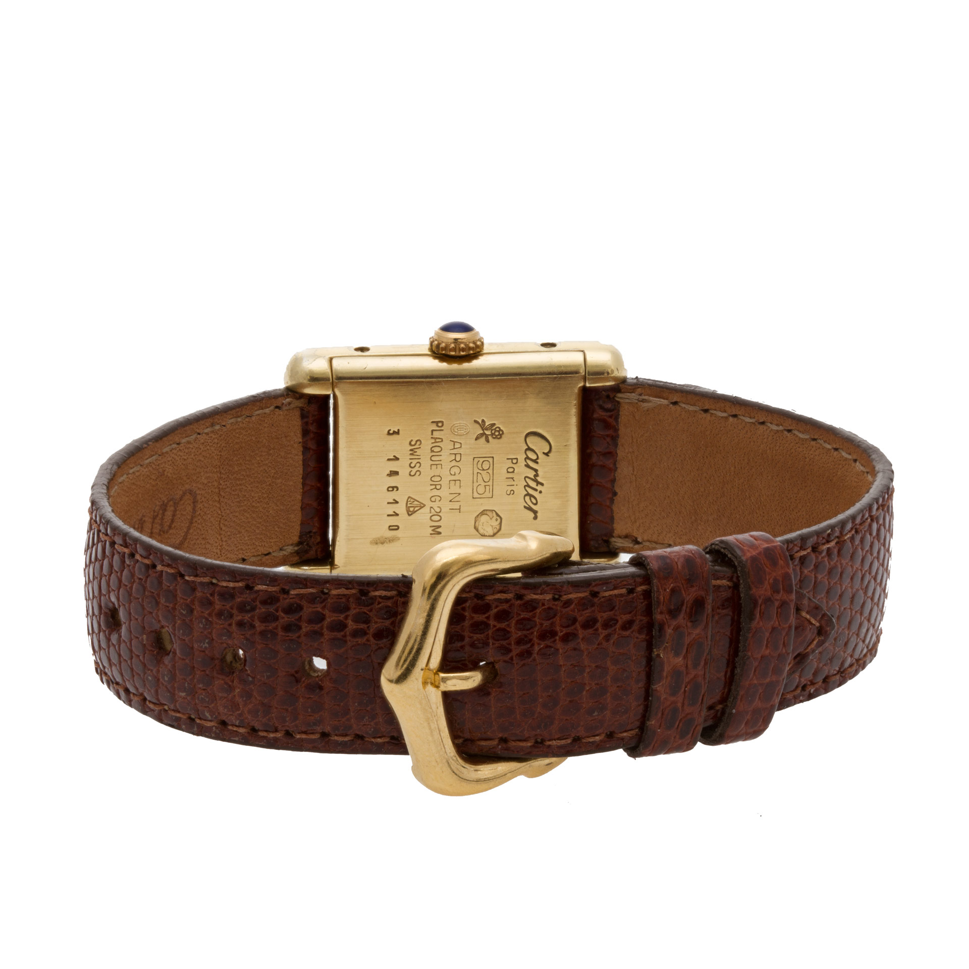 Cartier Cartier 1385 Tank Vermeil Manual Female Vermeil 5