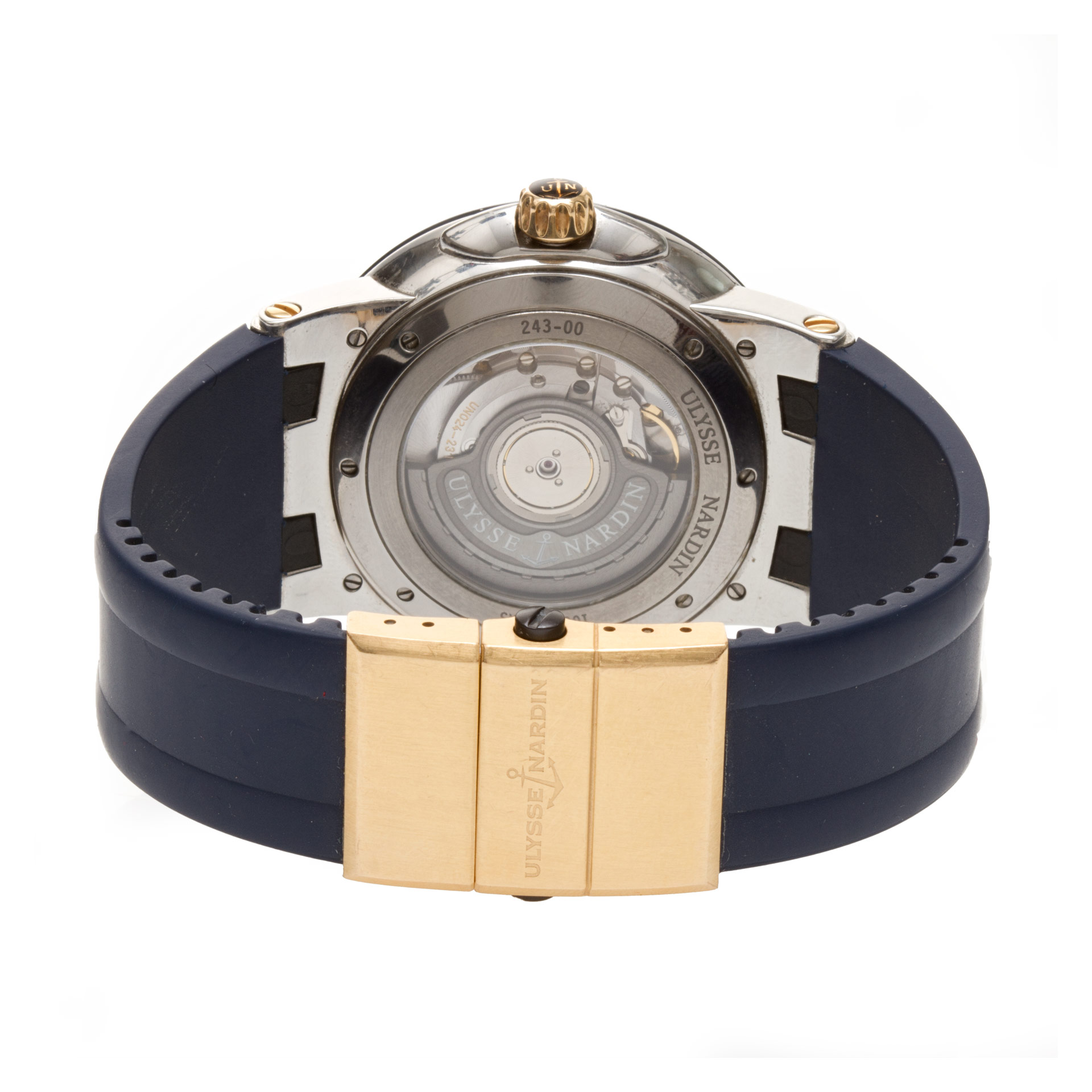 Ulysse Nardin 243-00 Executive Automatic Male 18k gold & Stainless Steel 5