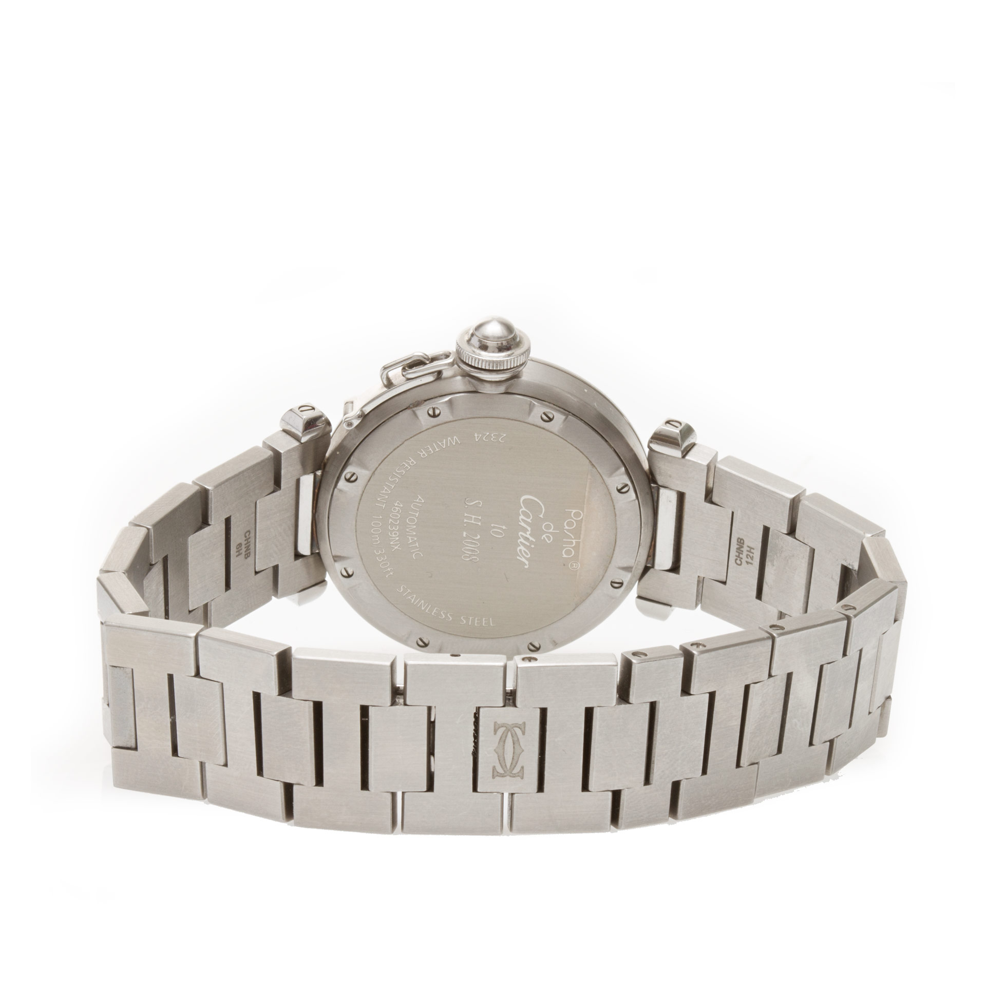 Cartier  W31076M7 Pasha C Automatic Unisex Stainless Steel 5