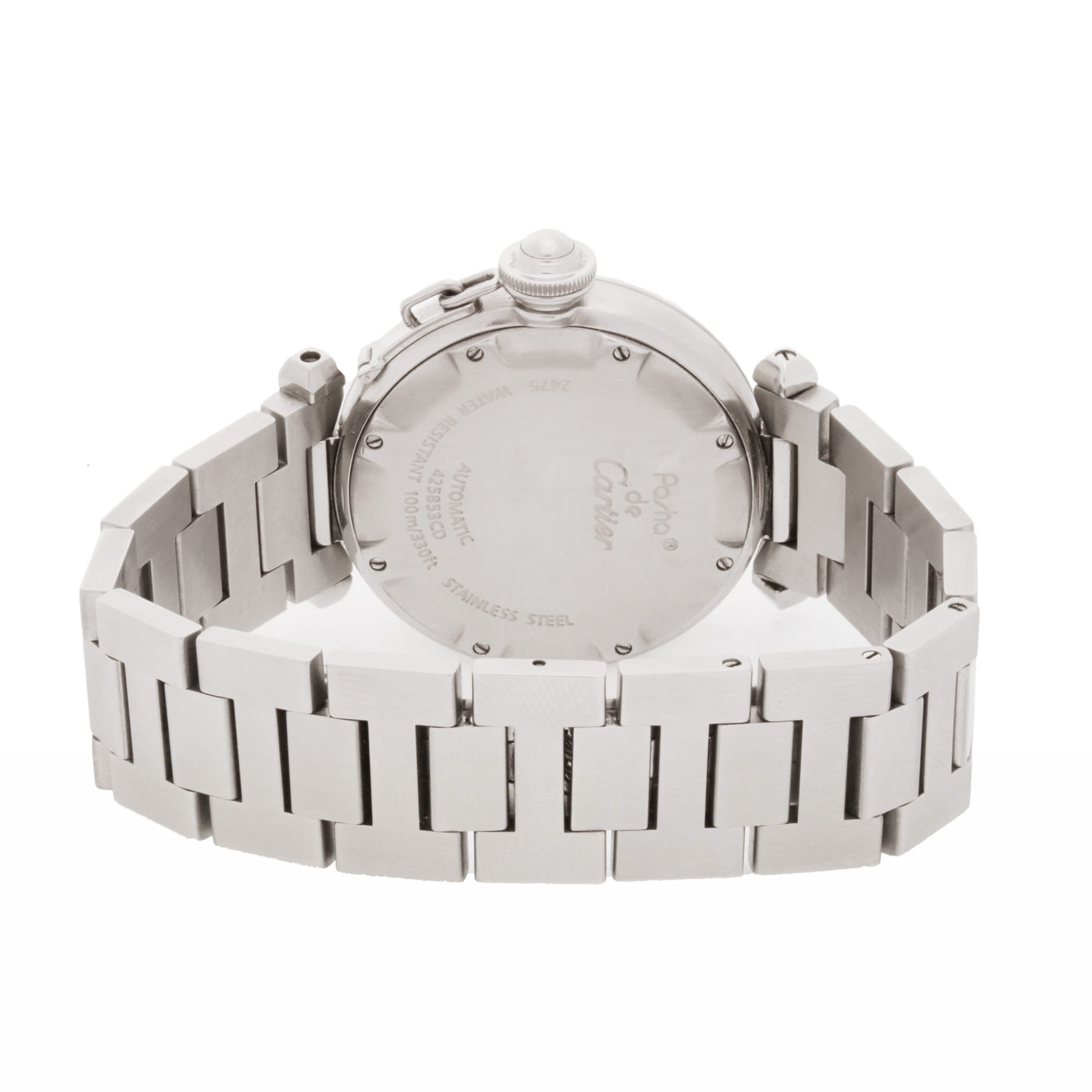Cartier W31044m7 Pasha Automatic Female Stainless Steel 5