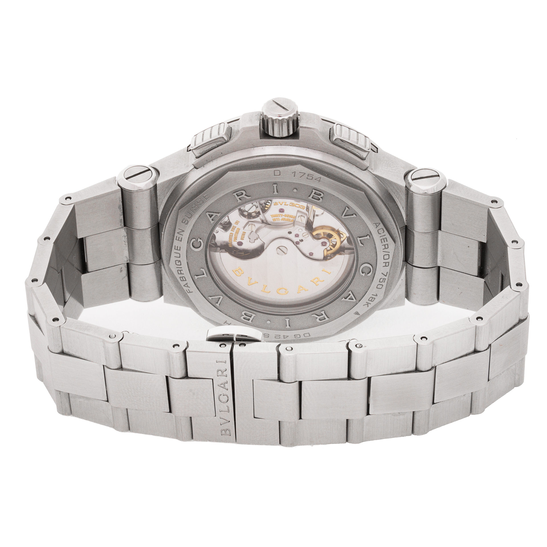 Bvlgari dg 42 swg ch Diagono Automatic Male Stainless Steel 5