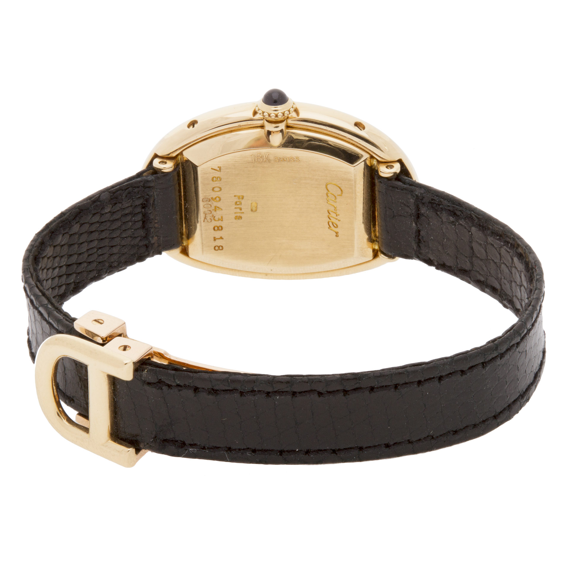 Cartier 60012 Baignoire Manual Female 18k yellow gold 5