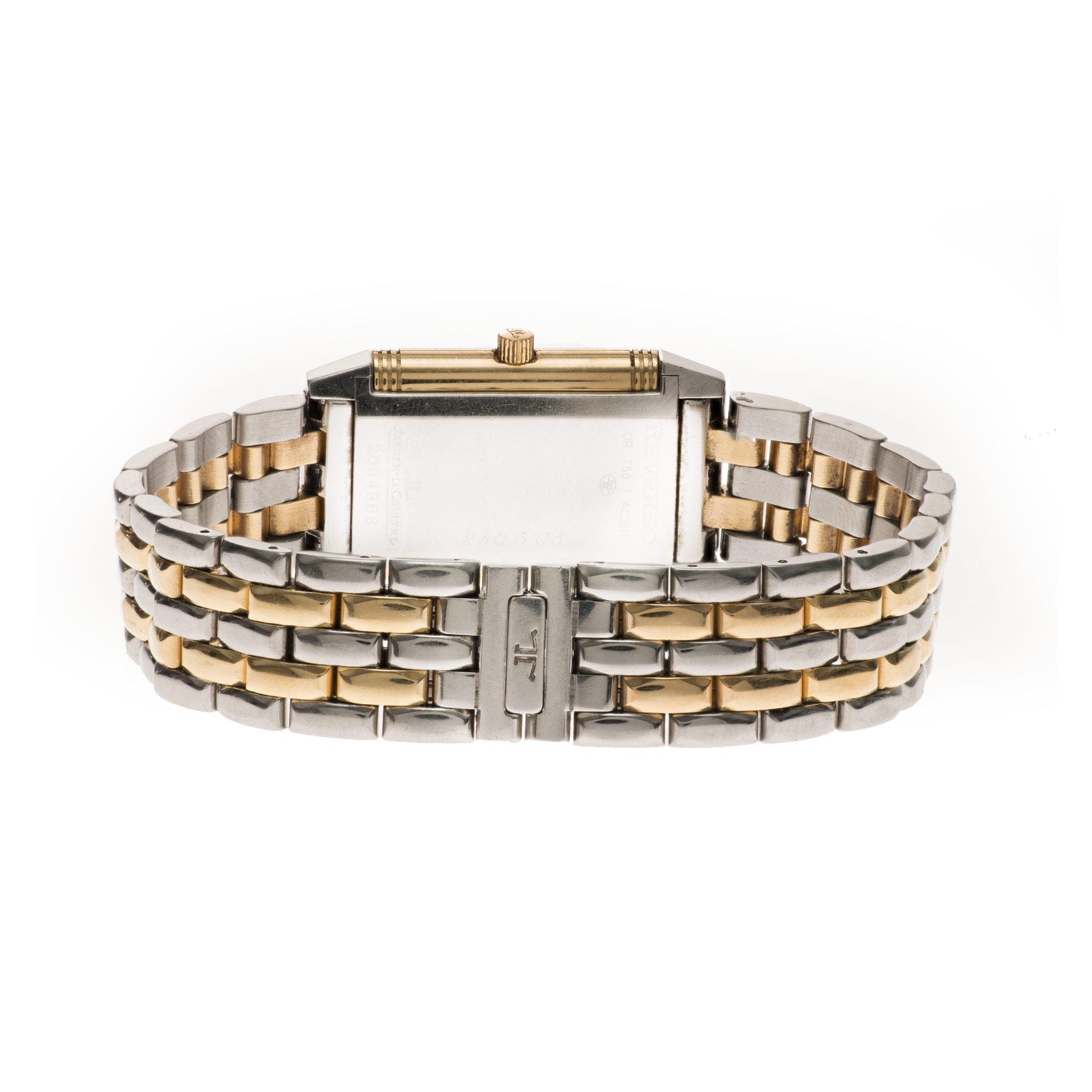 Jaeger LeCoultre 260.5.08 Reverso Quartz Female Stainless Steel 5