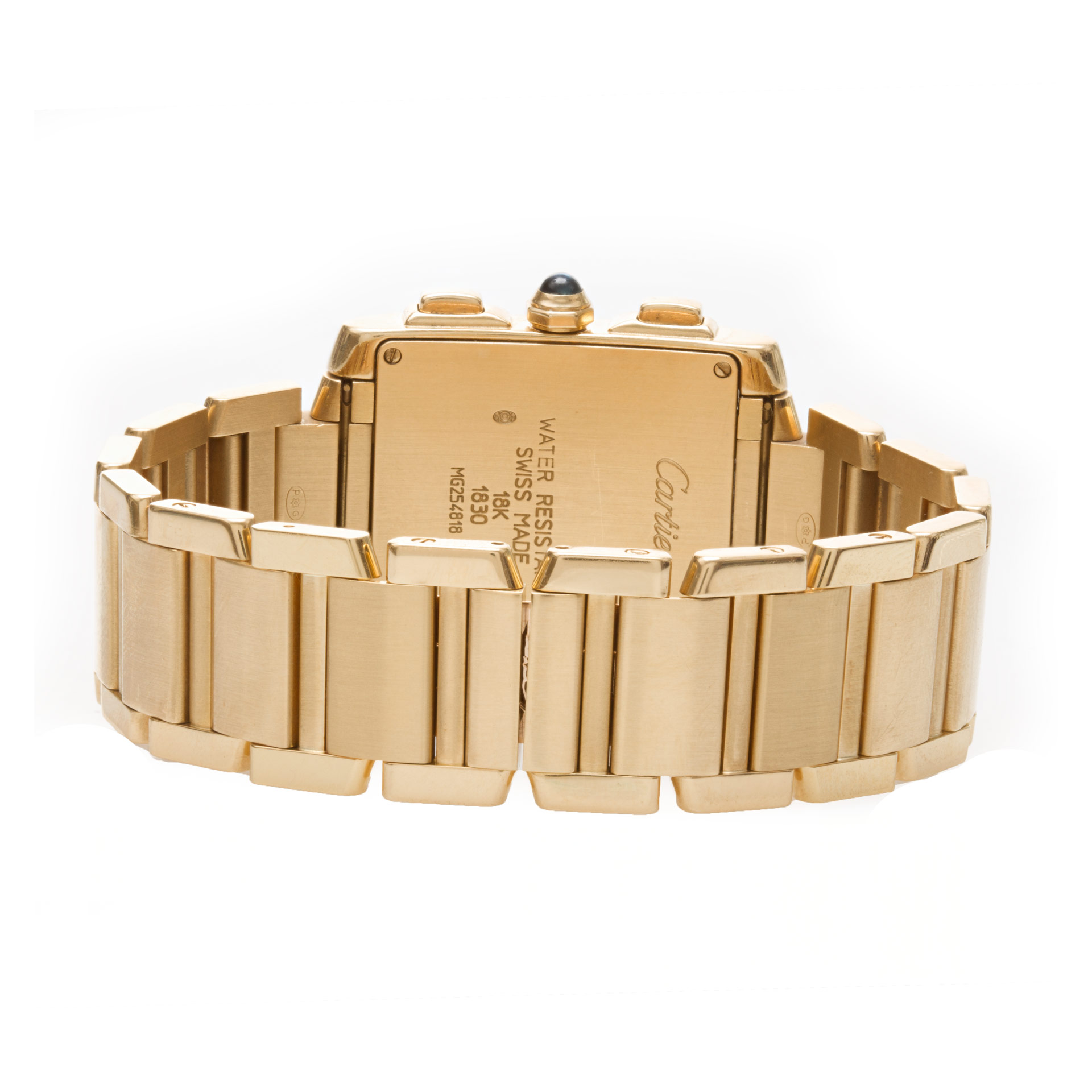 Cartier W50005R2 Tank Francaise Quartz Male 18k yellow gold 5