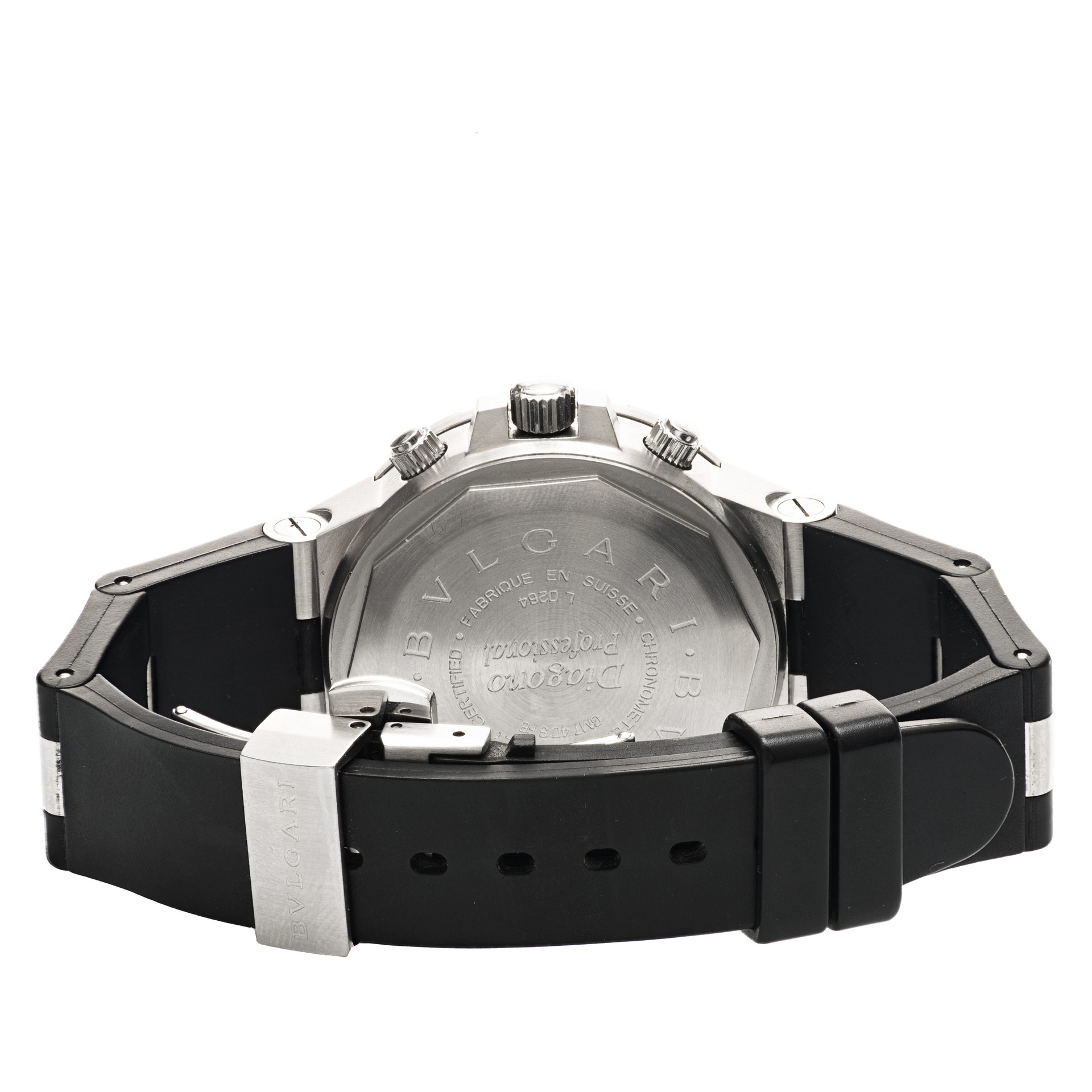 Bvlgari GMT40SFB Diagono Professional Automatic Male Stainless Steel 5