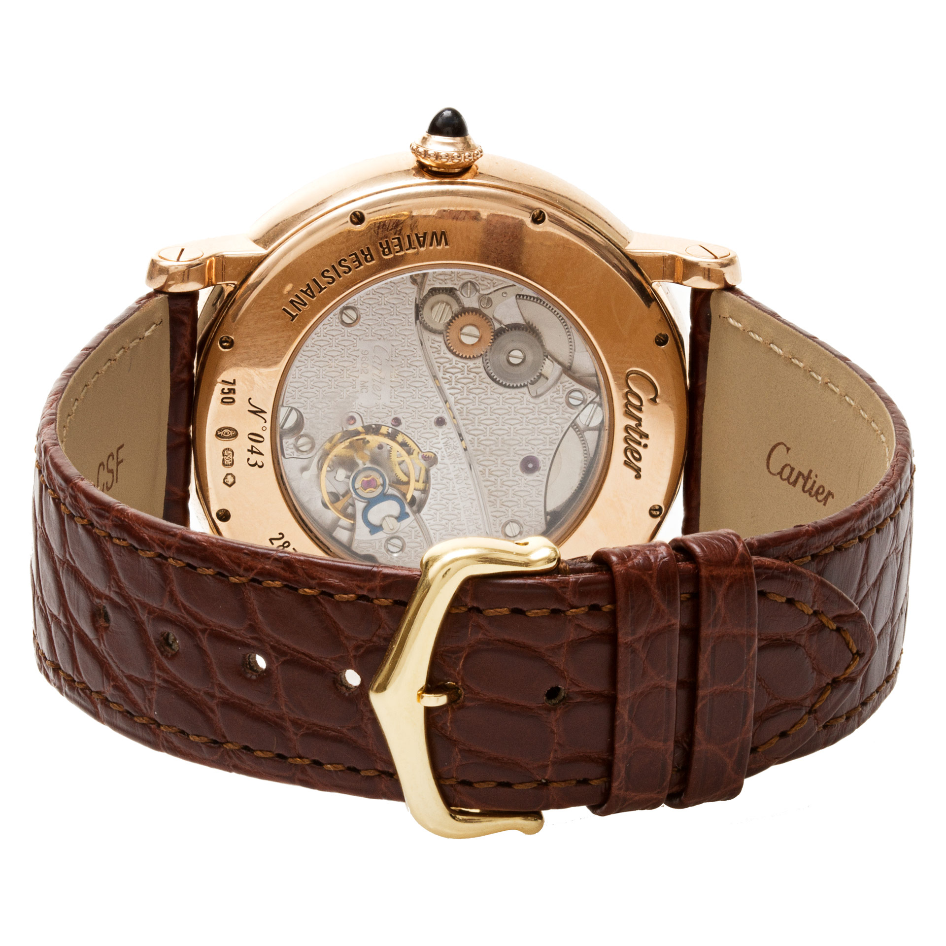 Cartier W1550251 Privee Rotonde Manual Male 18k rose gold 5