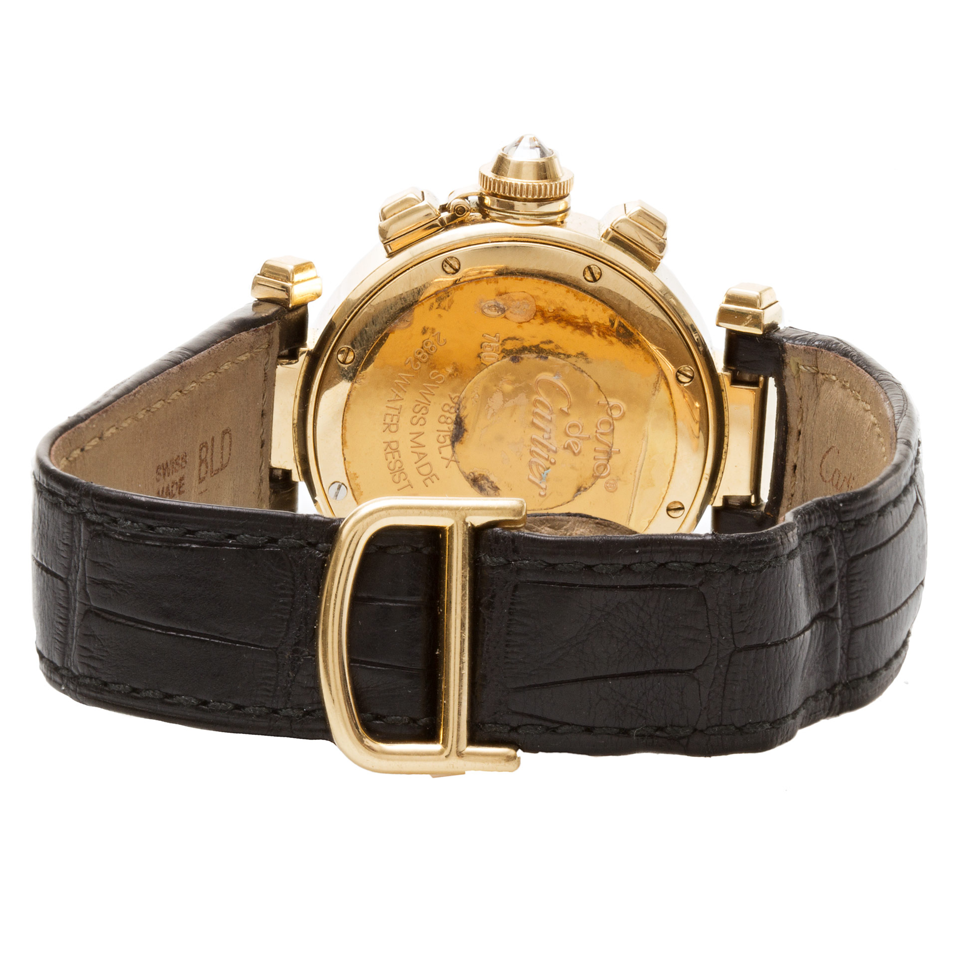 Cartier Cartier 2268 Pasha Chronograph Quartz Female 18k Yellow Gold 5