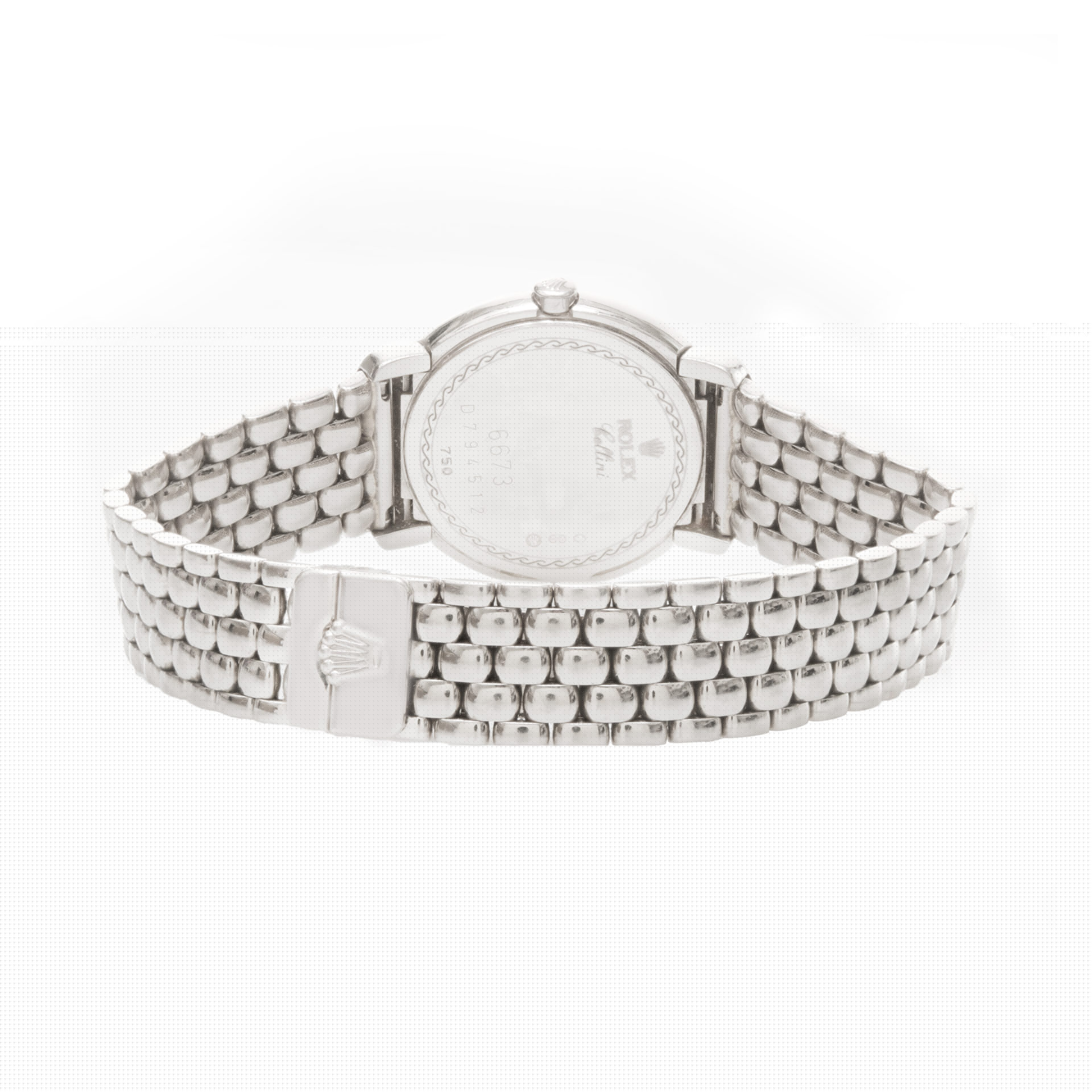 Rolex 6673 Cellini Quartz Female 18k White Gold 5