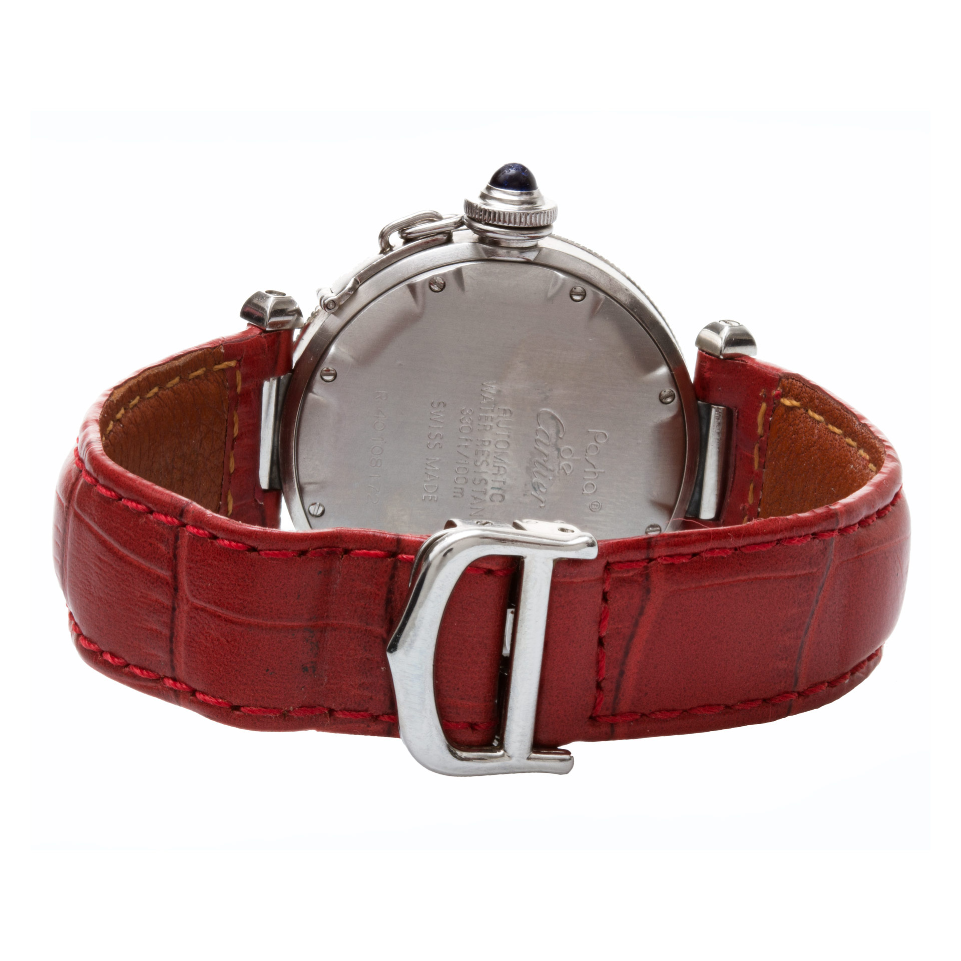 Cartier W31017H3 Pasha Automatic Unisex Stainless Steel 5