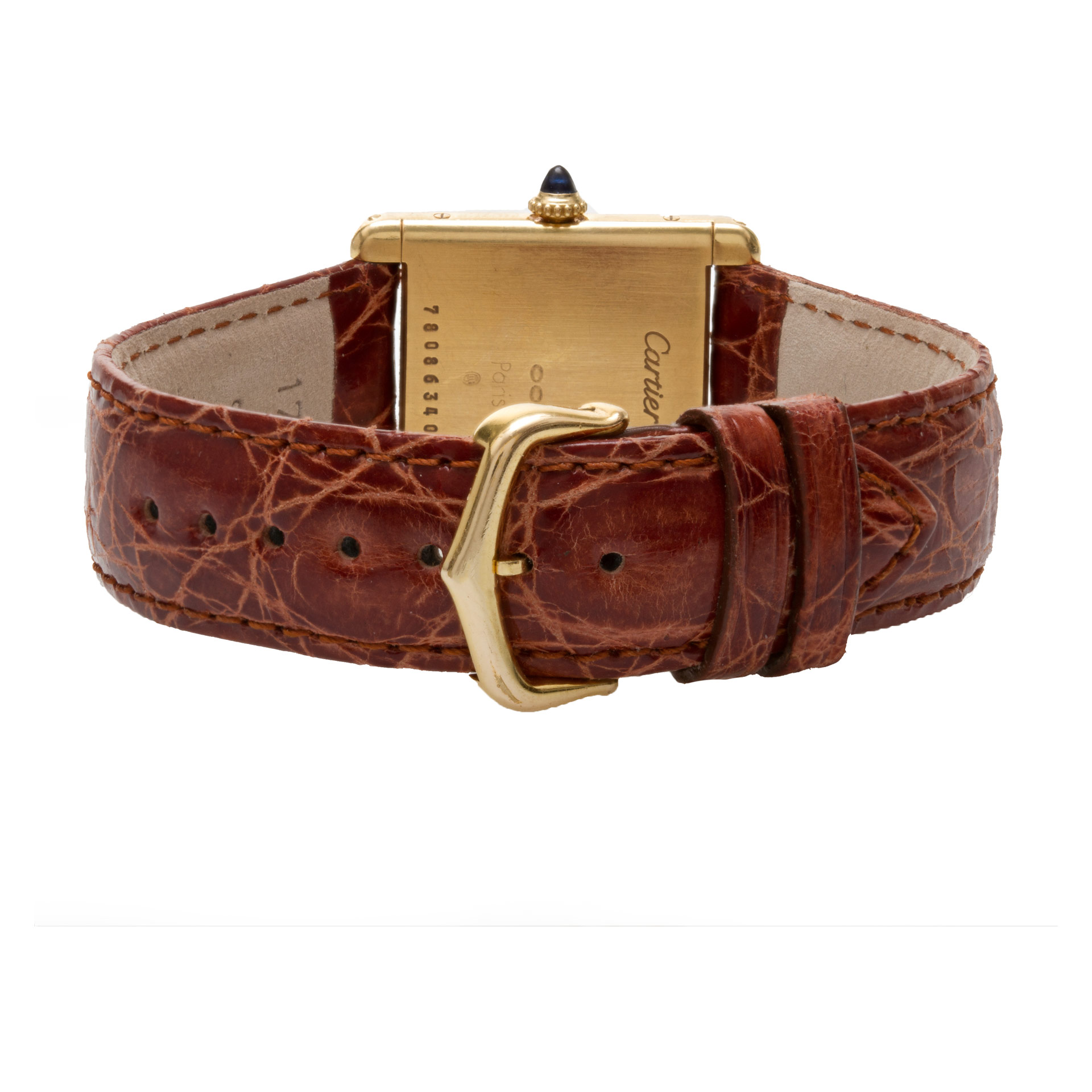 Cartier Cartier 2263 Tank Manual Unisex 18k yellow gold 5