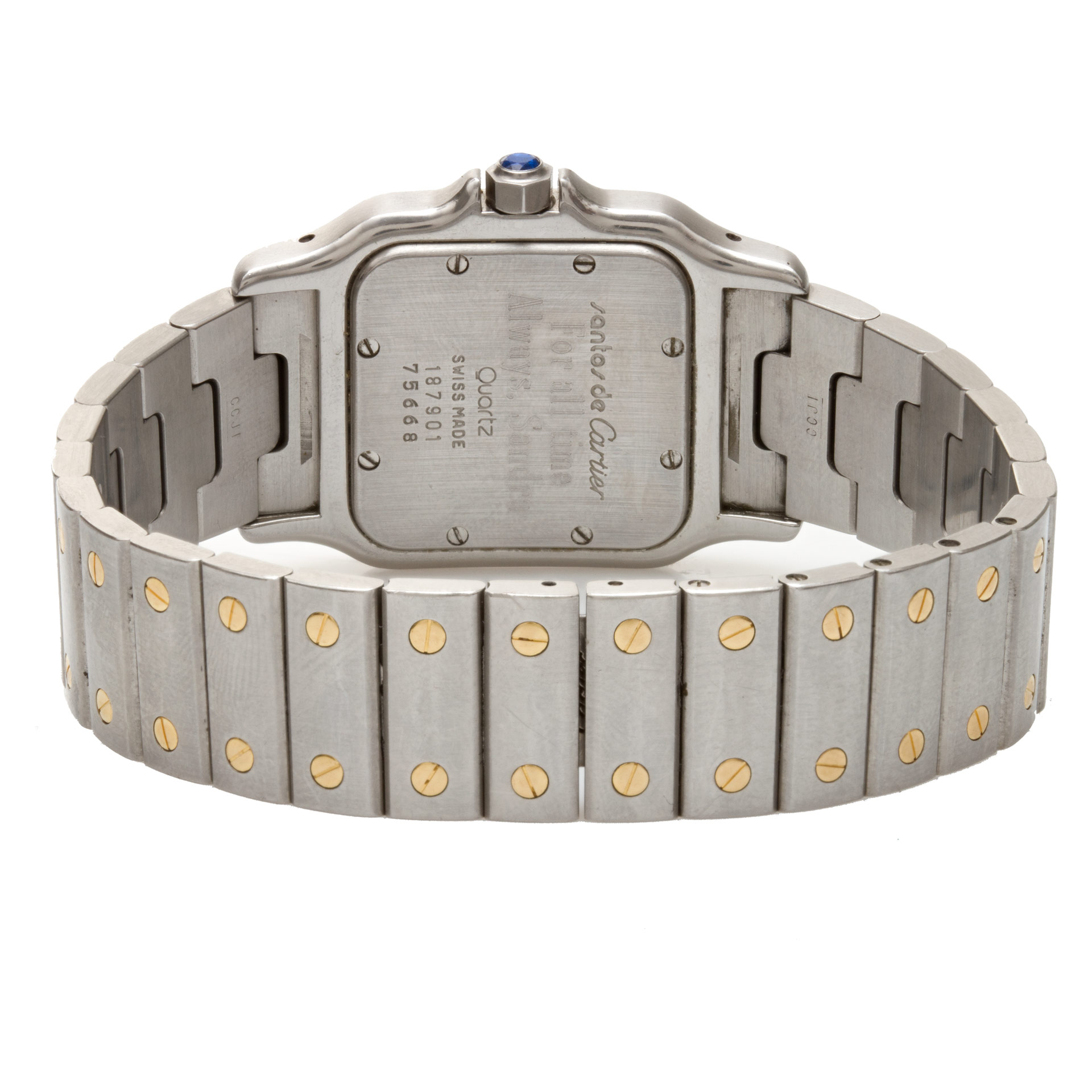 Cartier W20030C4 Santos Quartz Male Stainless Steel 5