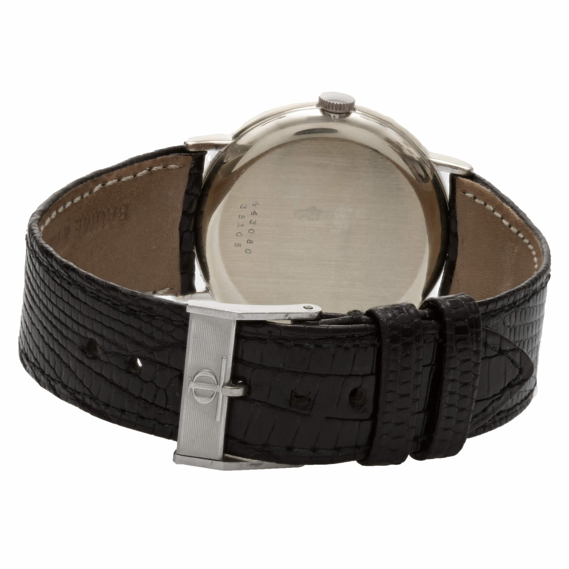 Baume & Mercier 443080 Baumatic Automatic Unisex 18k White Gold 5