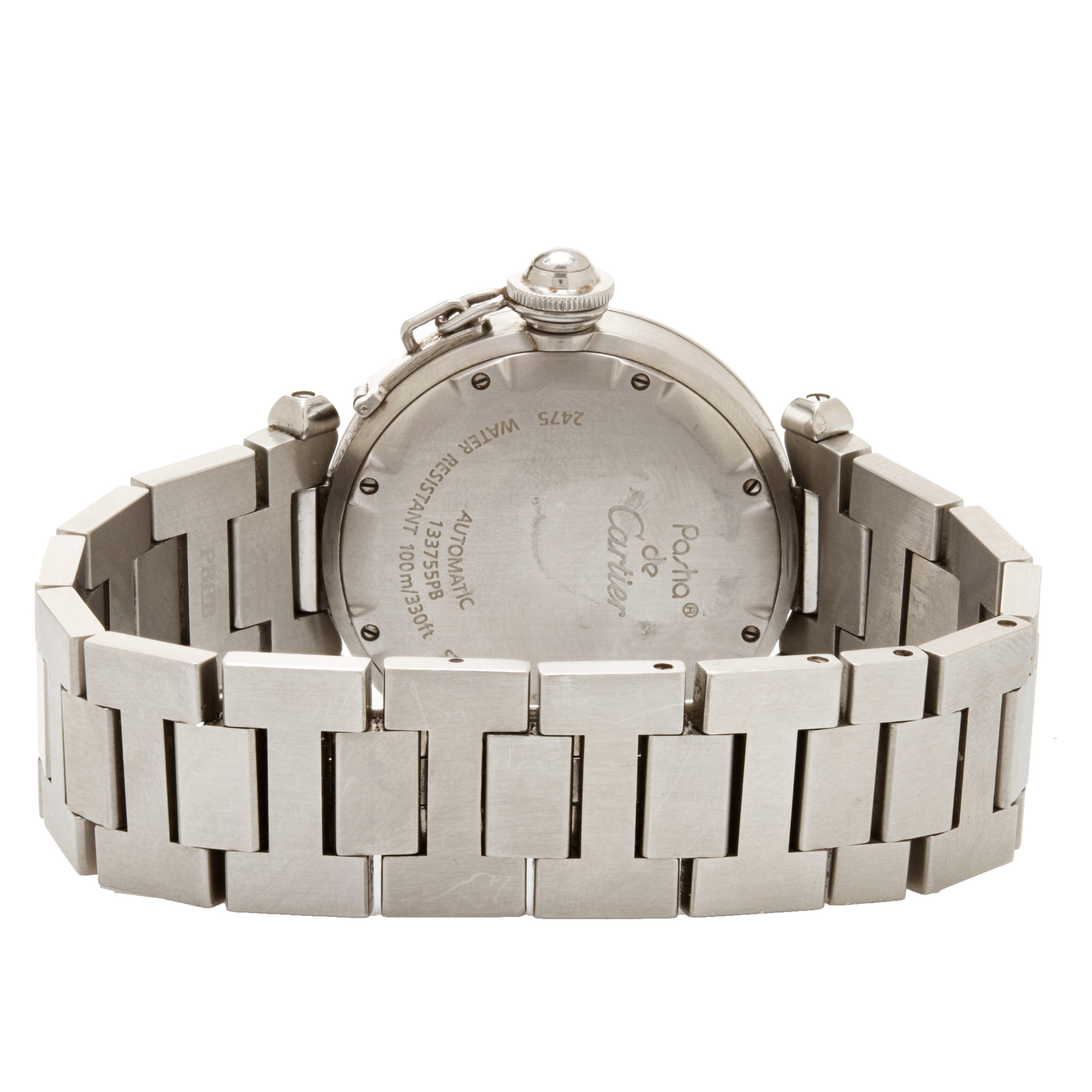 Cartier 2475 Pasha Automatic Unisex Stainless Steel 5