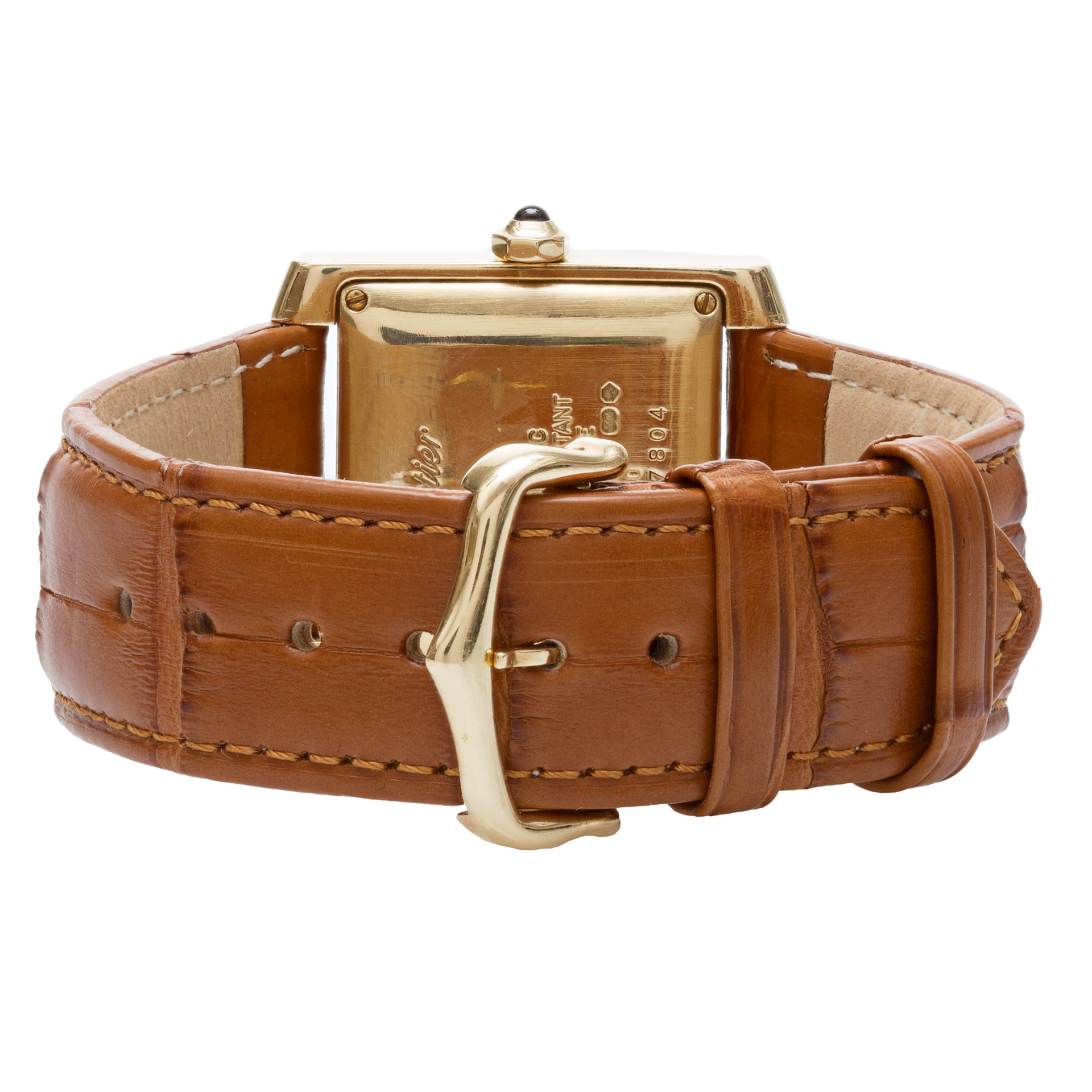 Cartier 1840 Tank Francaise Automatic Male 18k yellow gold 5