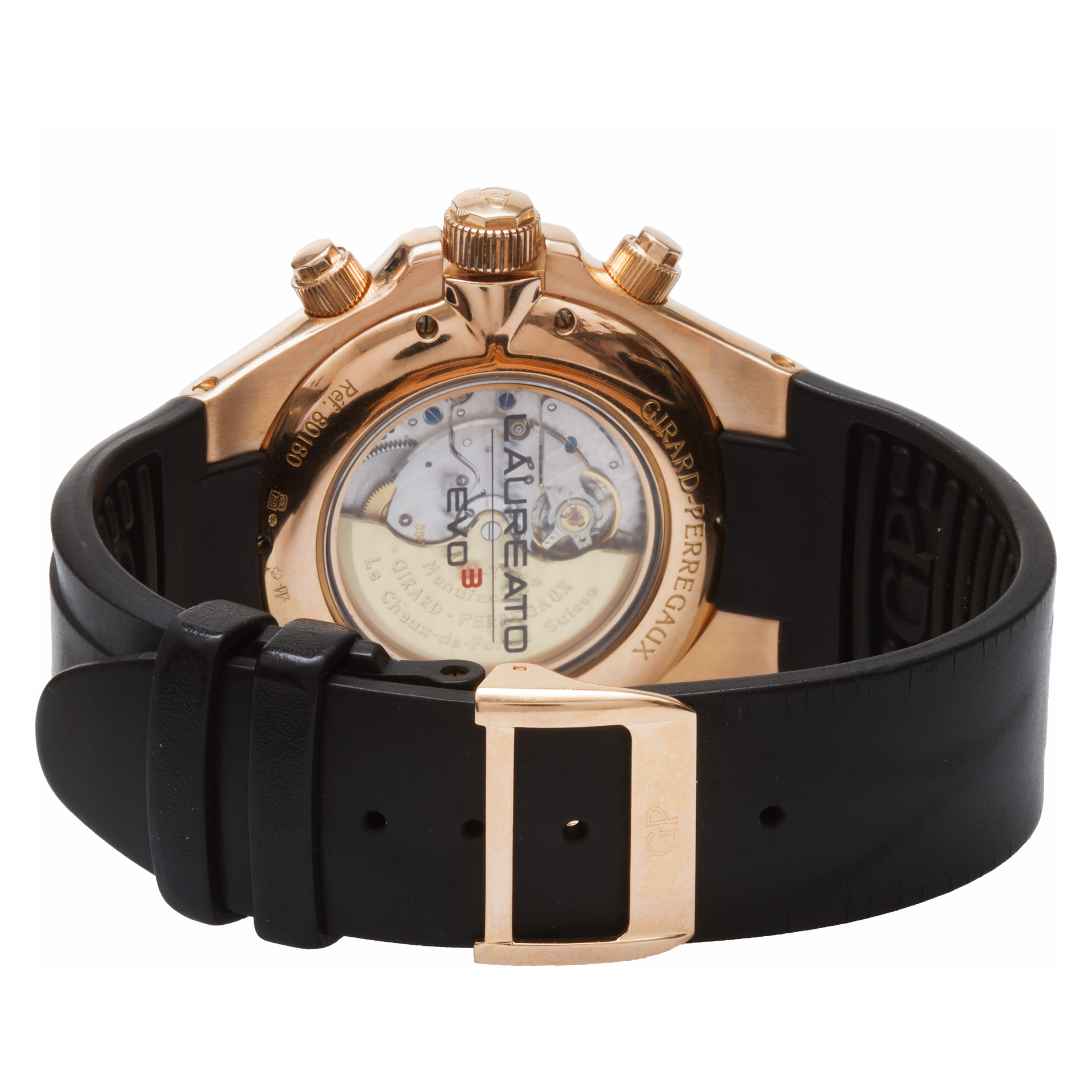 Girard Perregaux 80180 Laureato Automatic Male 18k rose gold 5